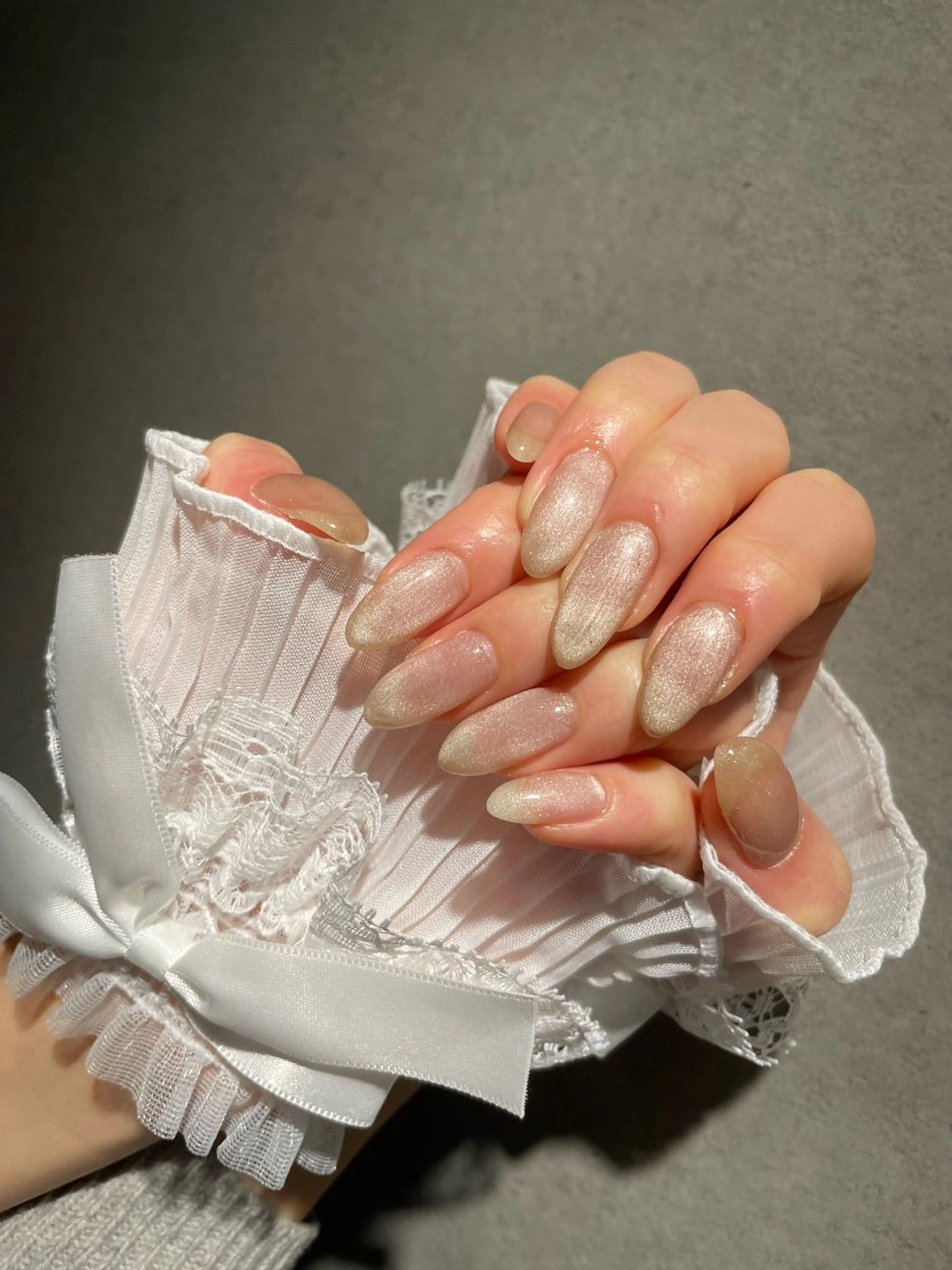ネイル キラキラネイル マグネットネイル ハンドネイル I-nail Moeのネイルデザイン