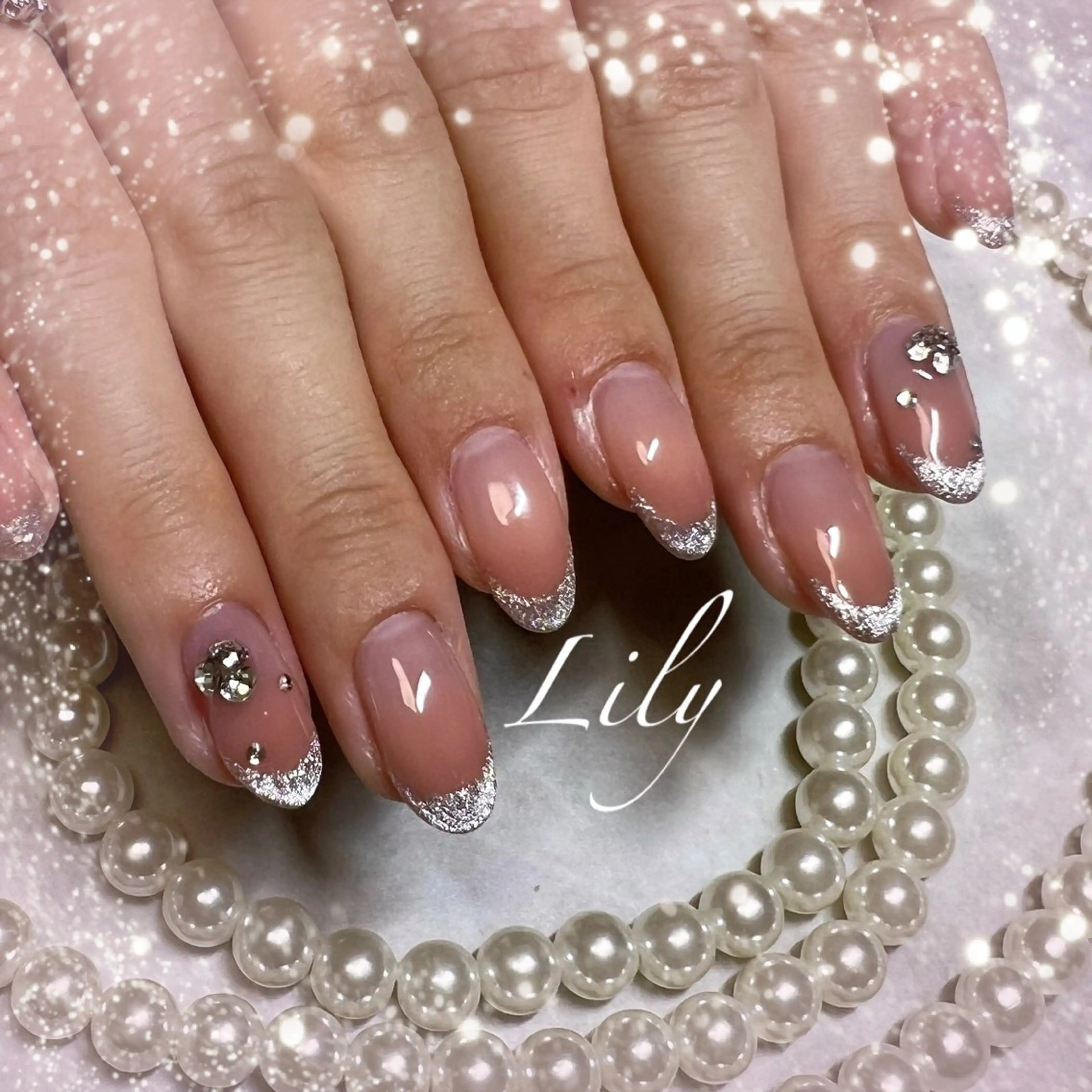 ネイル ハンドネイル Lily*nail 🌻Mii🌻のネイルデザイン
