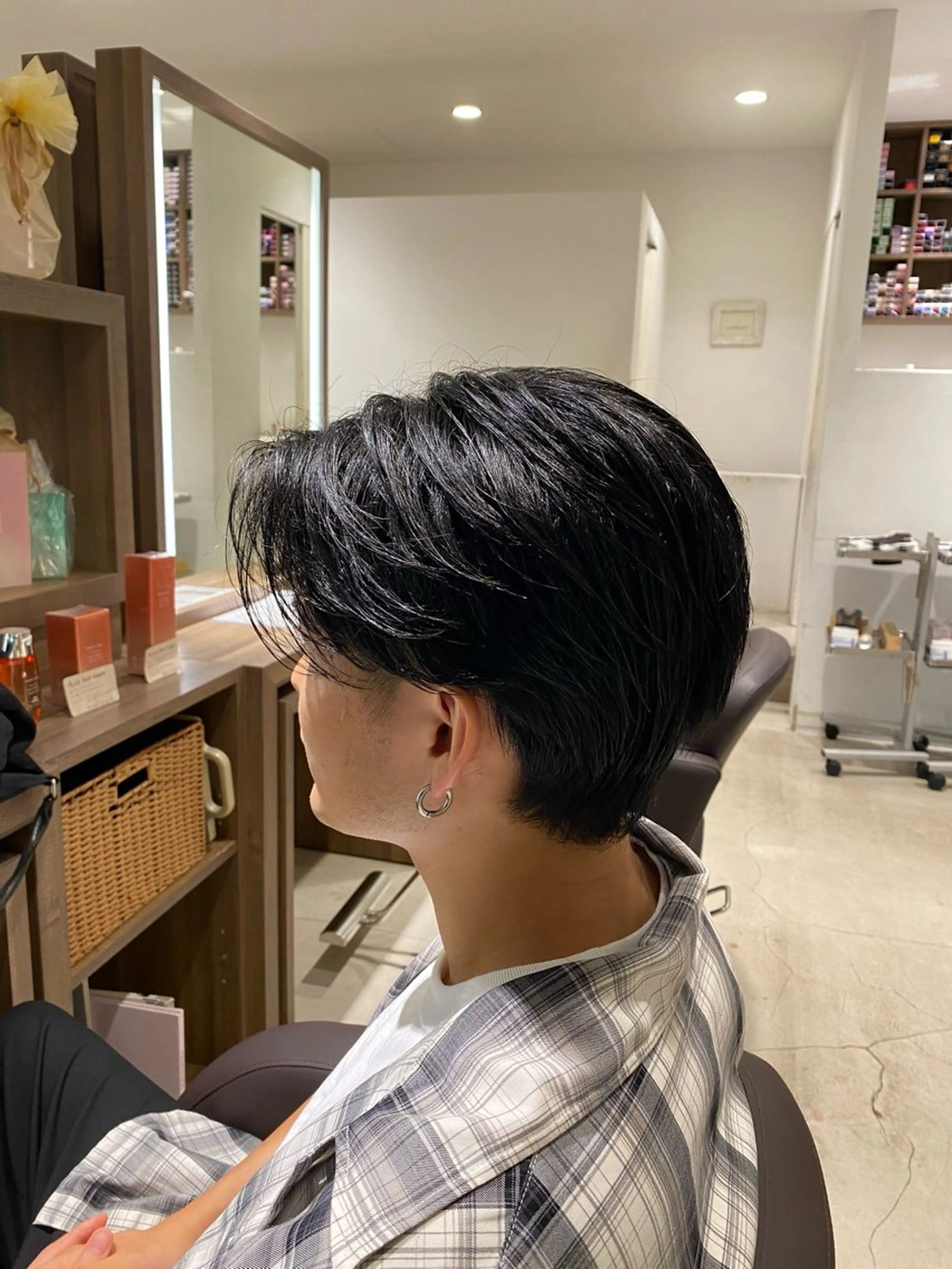 メンズ 安齋 侑真のヘアスタイル