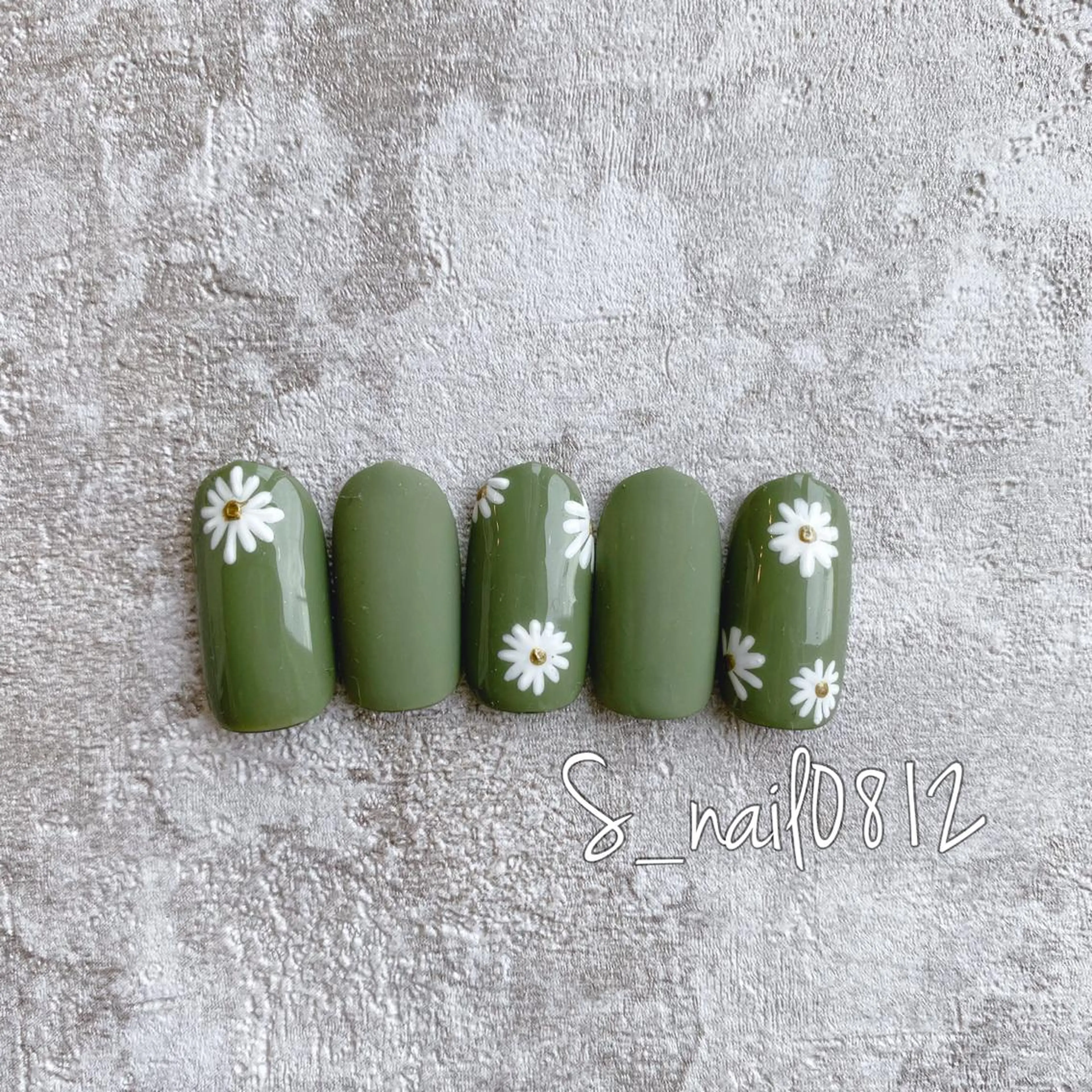 ネイル マットネイル ハンドネイル 菅原 さおりのネイルデザイン