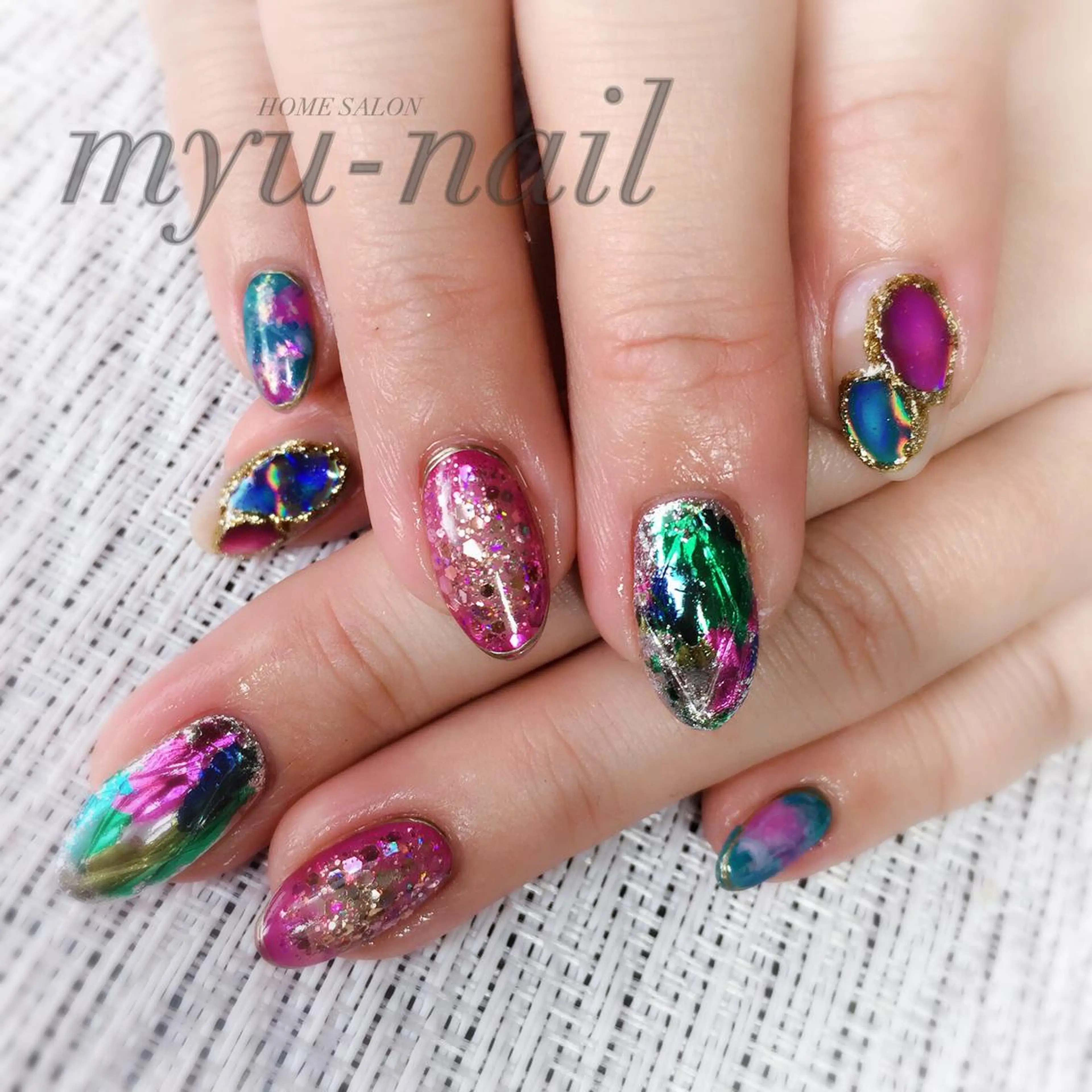 ネイル ホームサロン myu-nailのネイルデザイン