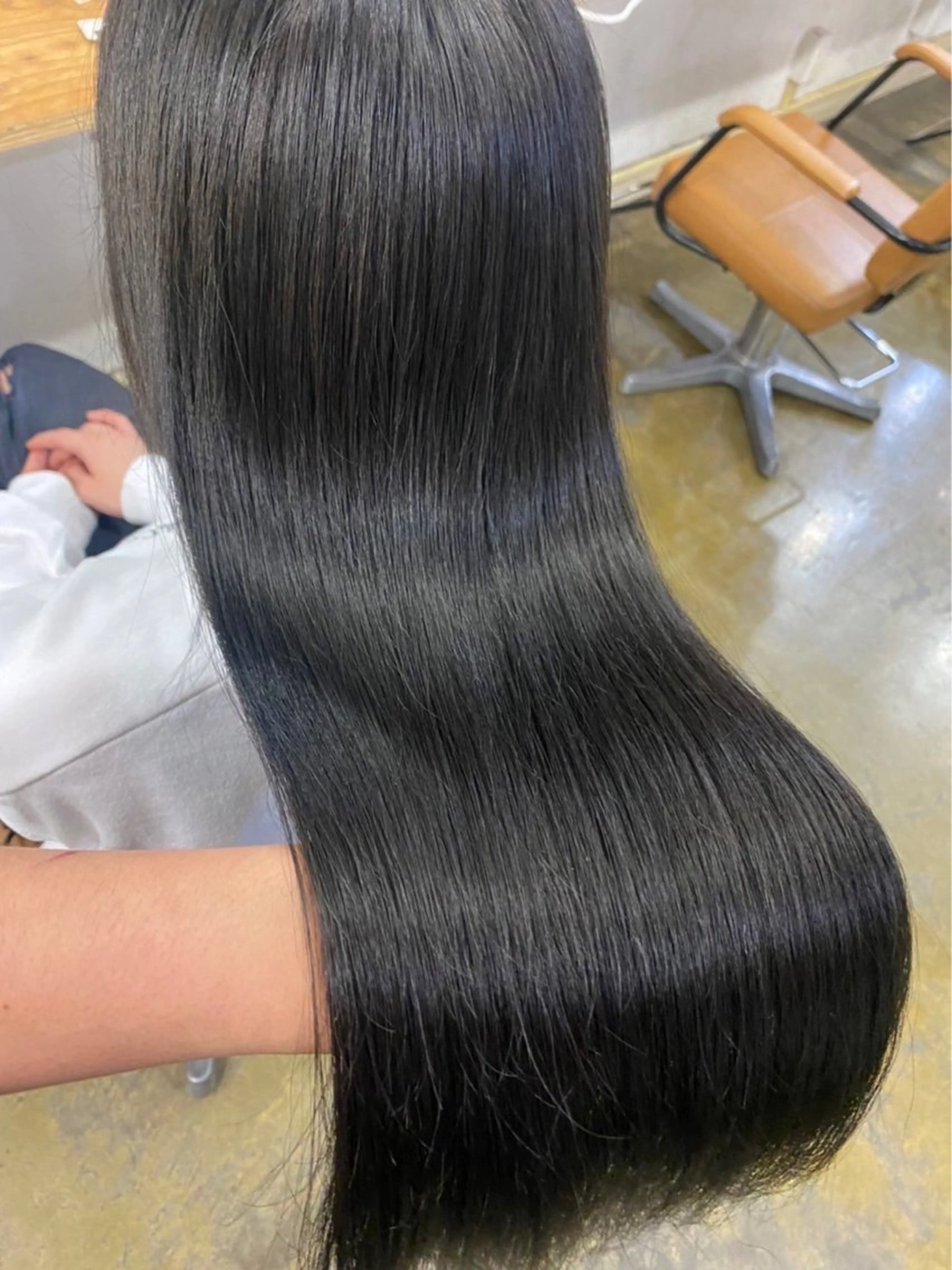 【🫧髪質改善🫧】ワンカラー➕髪質改善チューニング➕内部補修トリートメント（高保湿スチーム付き🫧）の写真