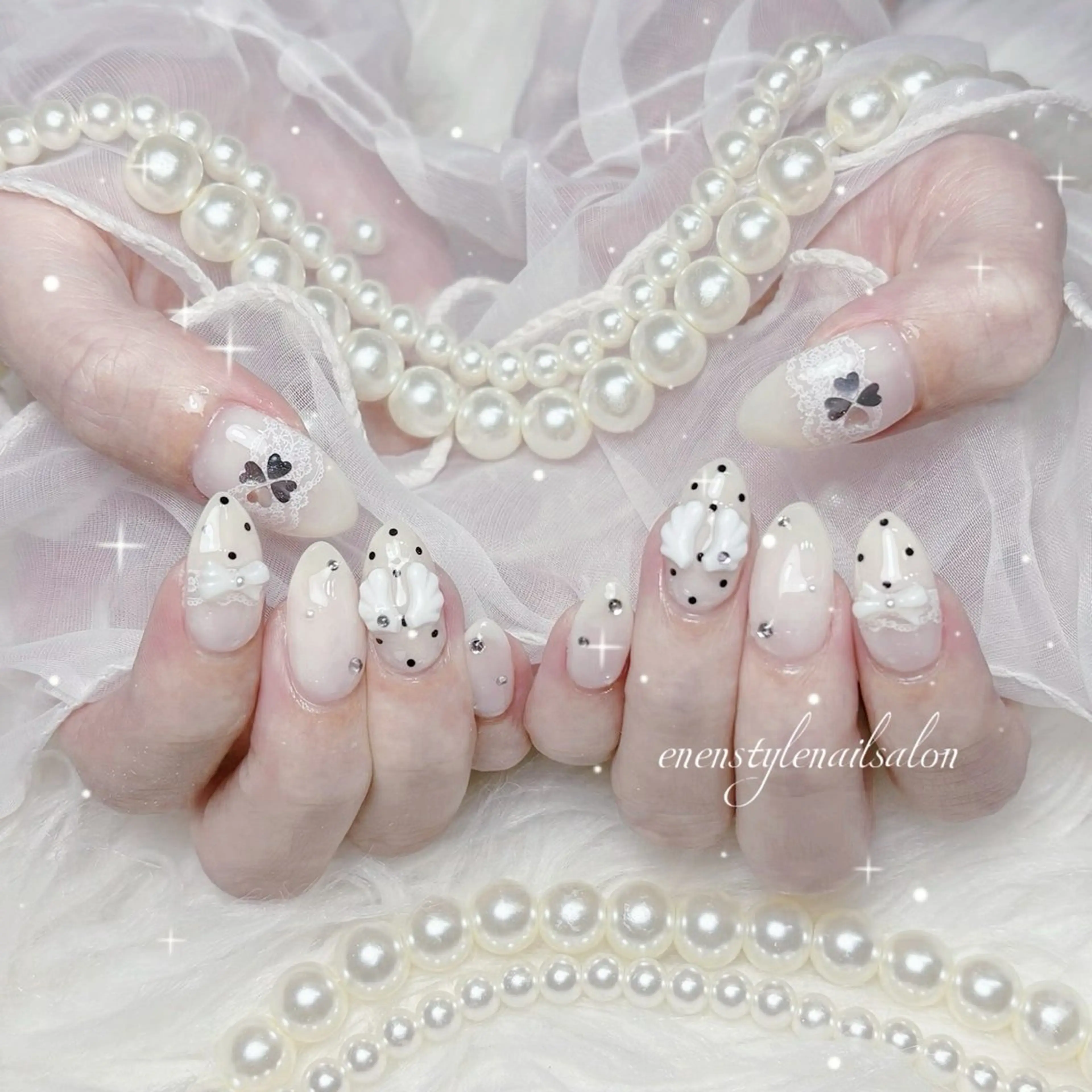 ネイル ハンドネイル 🐾enen style 🐾のネイルデザイン