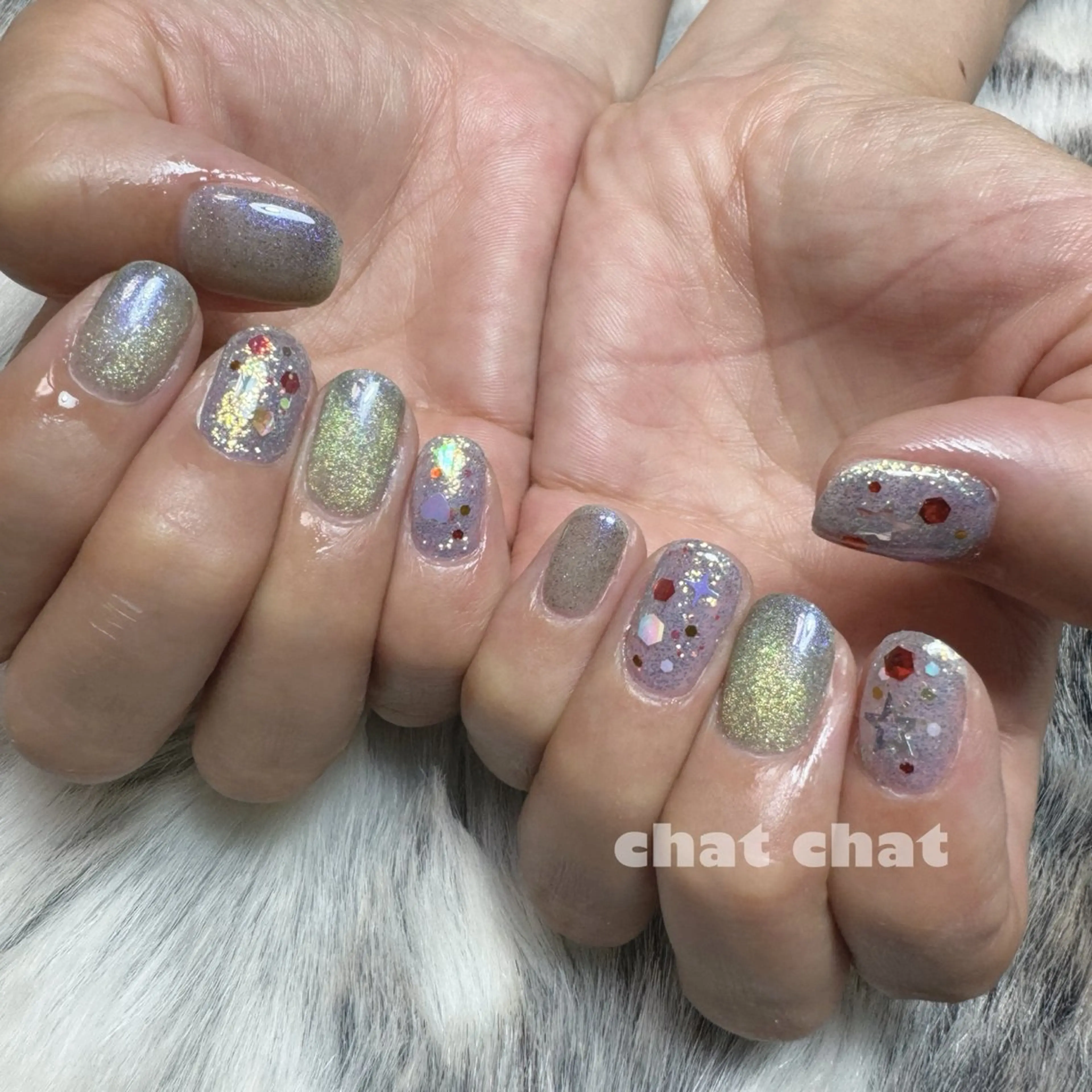 ネイル ハンドネイル nailsalon chat chatのネイルデザイン