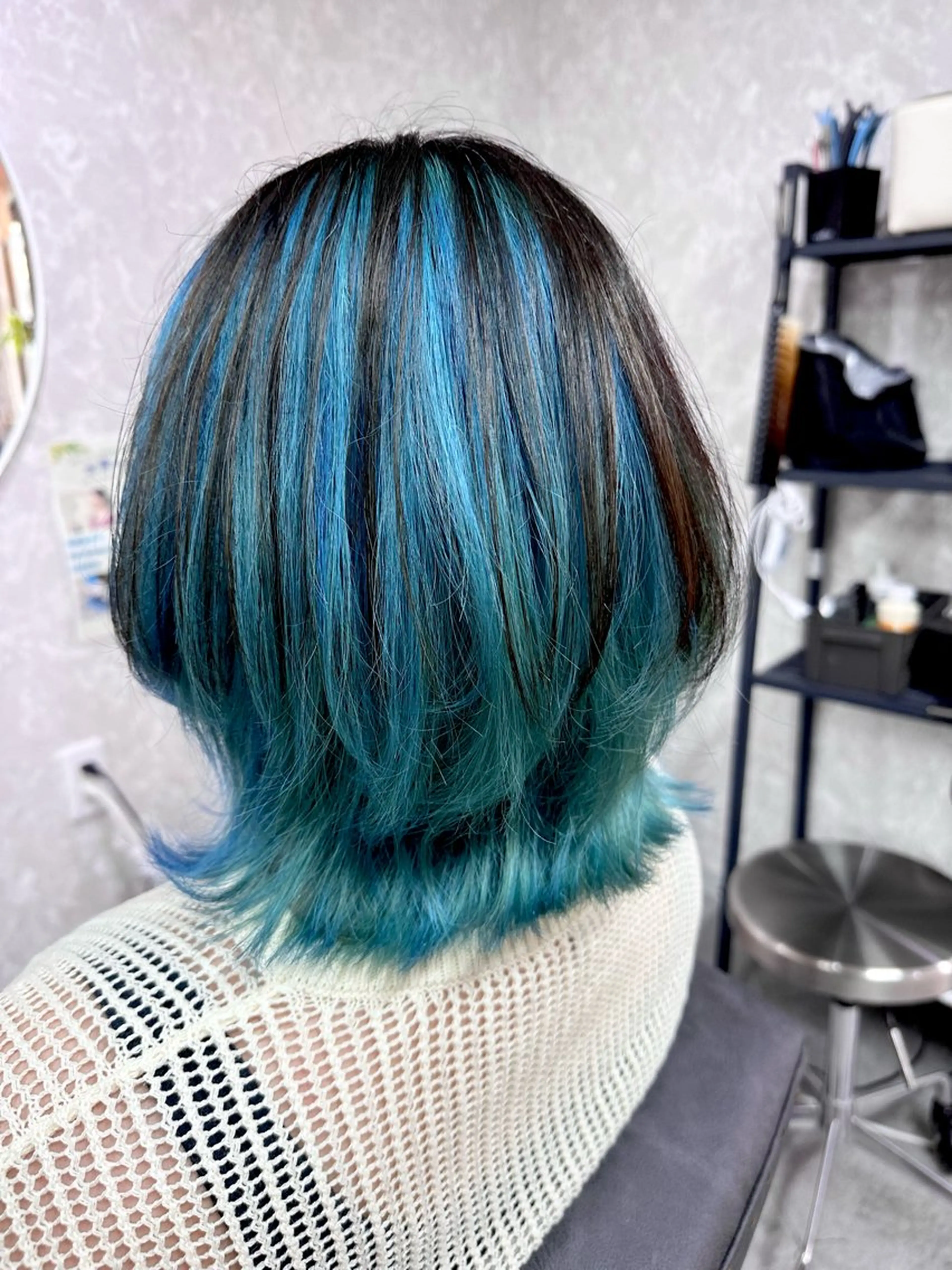 ミディアム 横田 ひかるのヘアスタイル