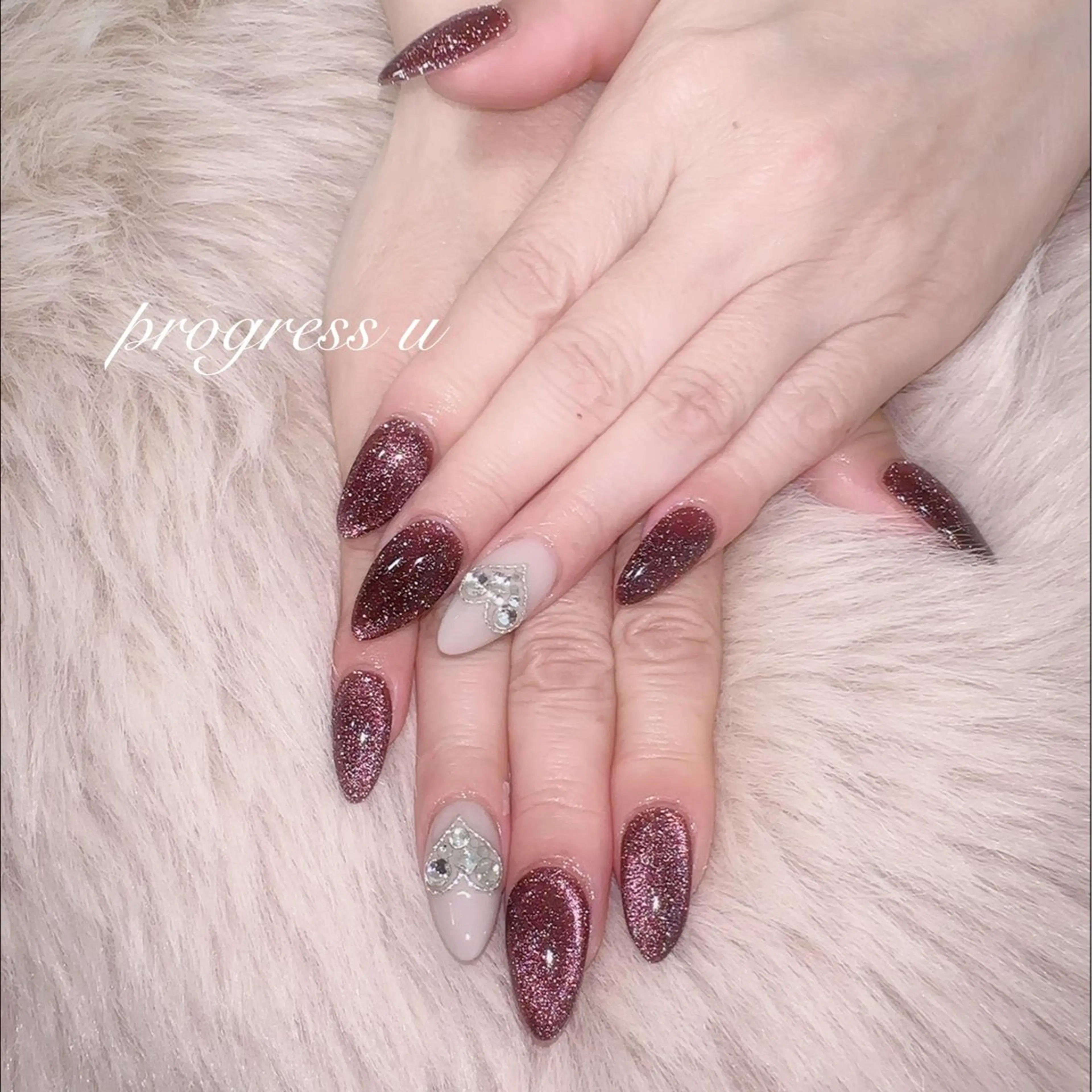 ネイル ハンドネイル progress uのネイルデザイン