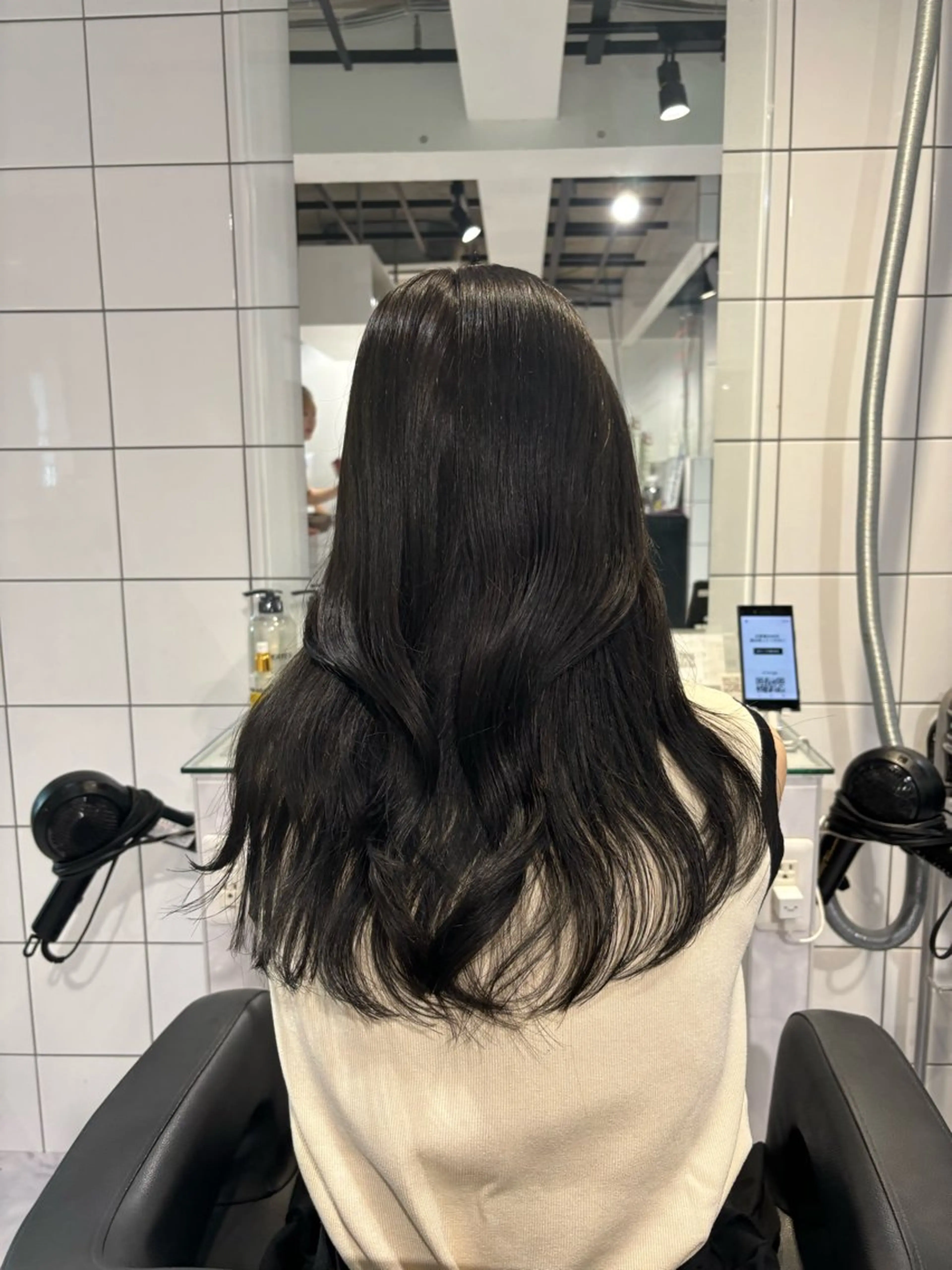 ロング カラー 表参道♡暗髪♡ 艶カラー♡アユミのヘアスタイル