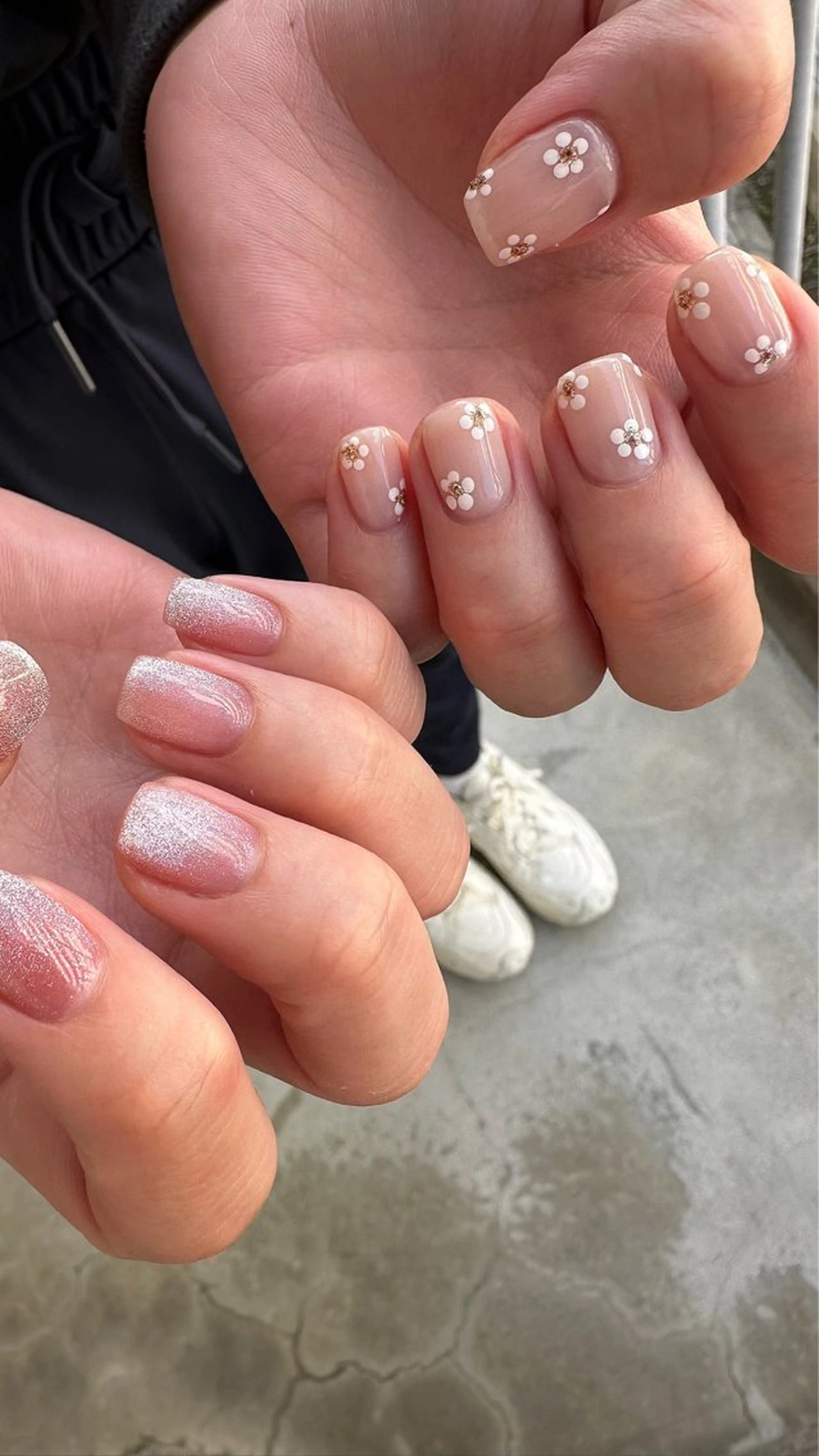 ネイル フラワーネイル マグネットネイル ハンドネイル nail campのネイルデザイン