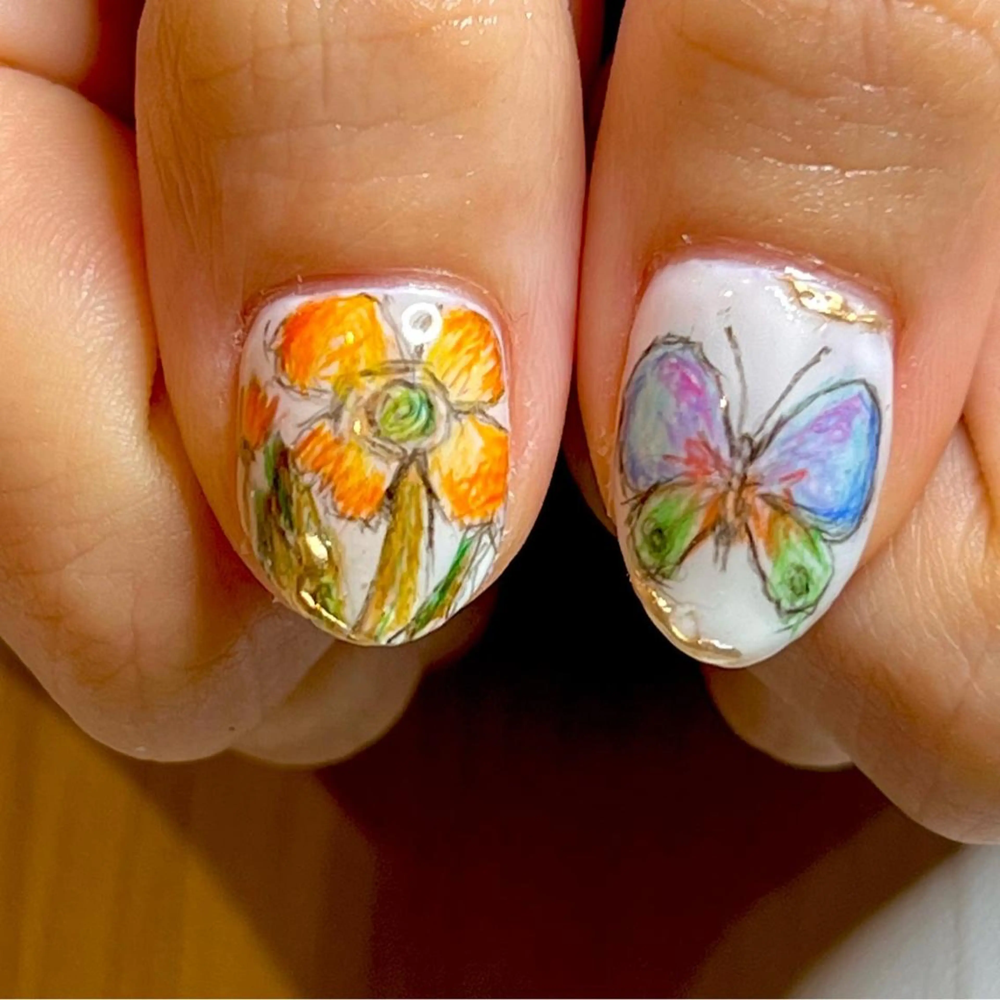 ネイル 種爪 たねつめのネイルデザイン