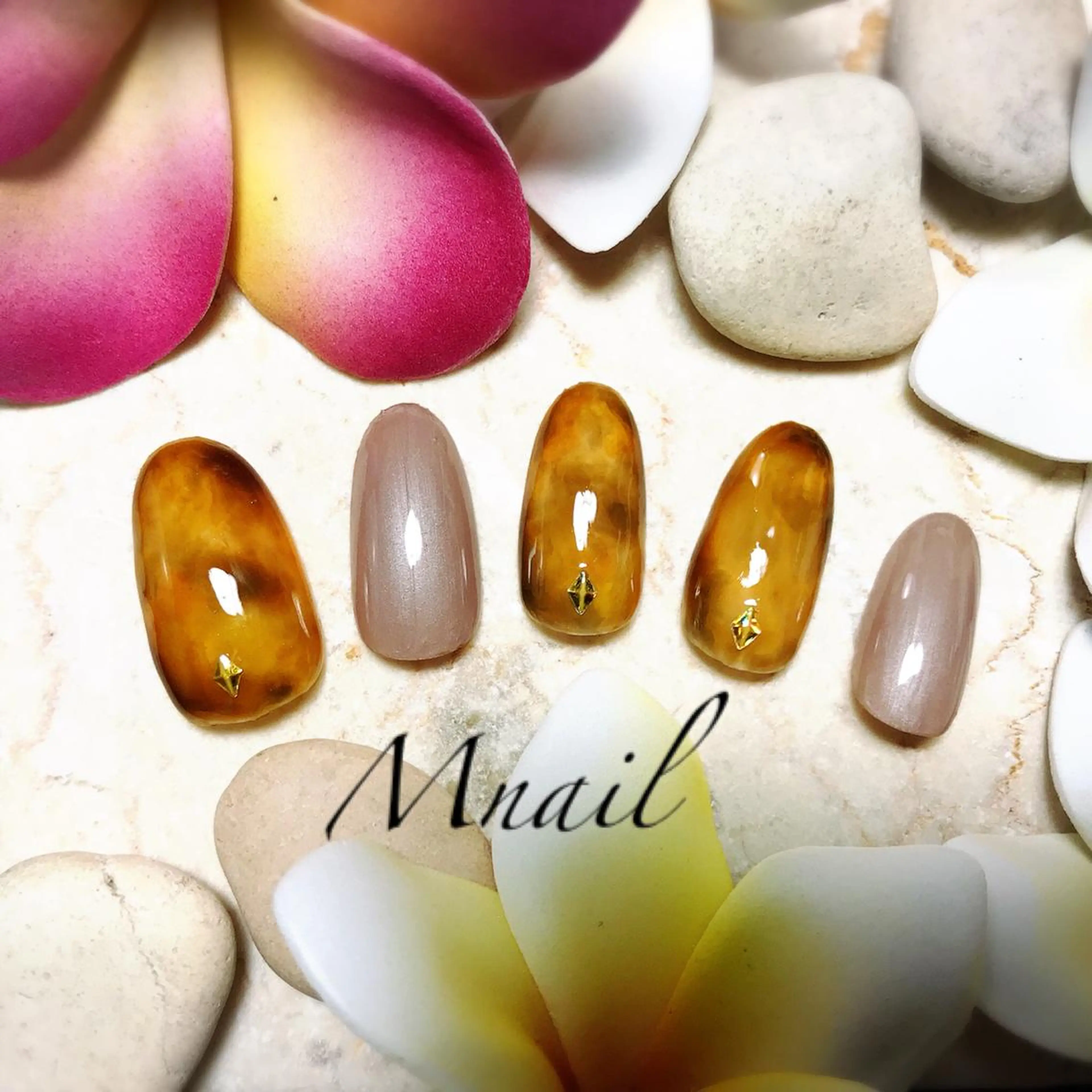 ネイル フットネイル M nail 市原市ちはら台のネイルデザイン