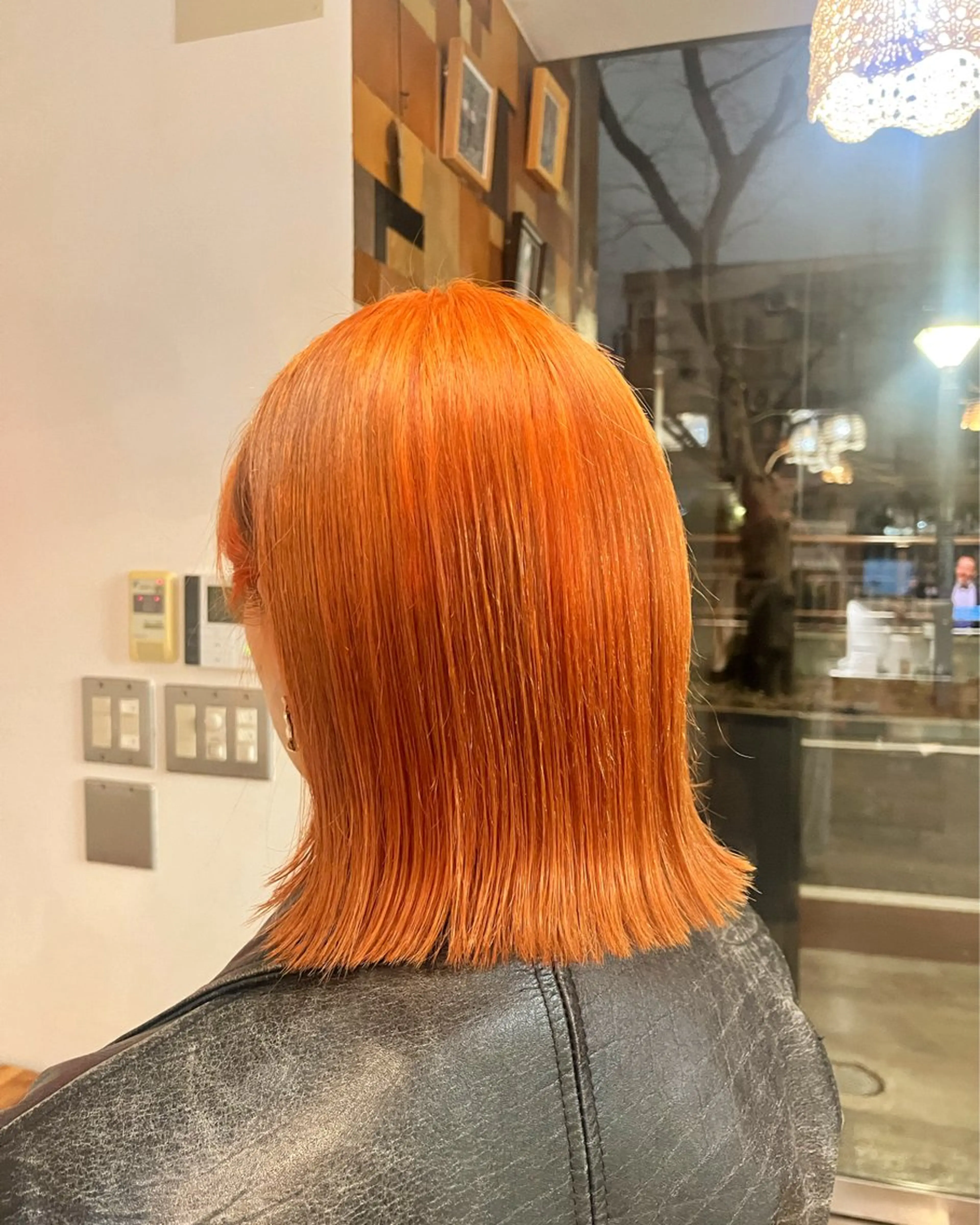 ミディアム カラー i sのヘアスタイル