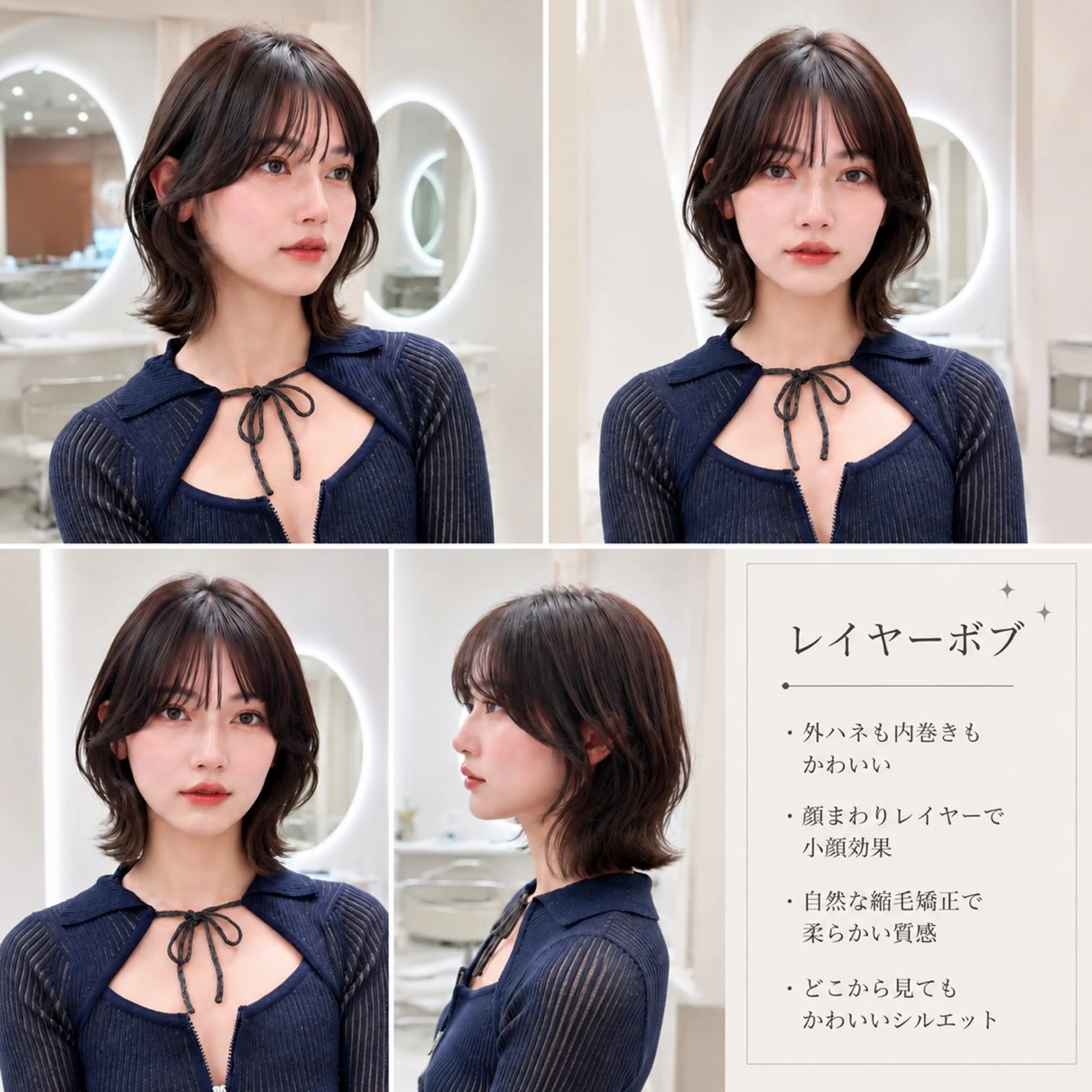 ショート ボブ 髪質改善 似合わせカット 縮毛矯正 カット トリートメント ヘアセット 大宮縮毛矯正 🫧ボブ特化しょうまのヘアスタイル