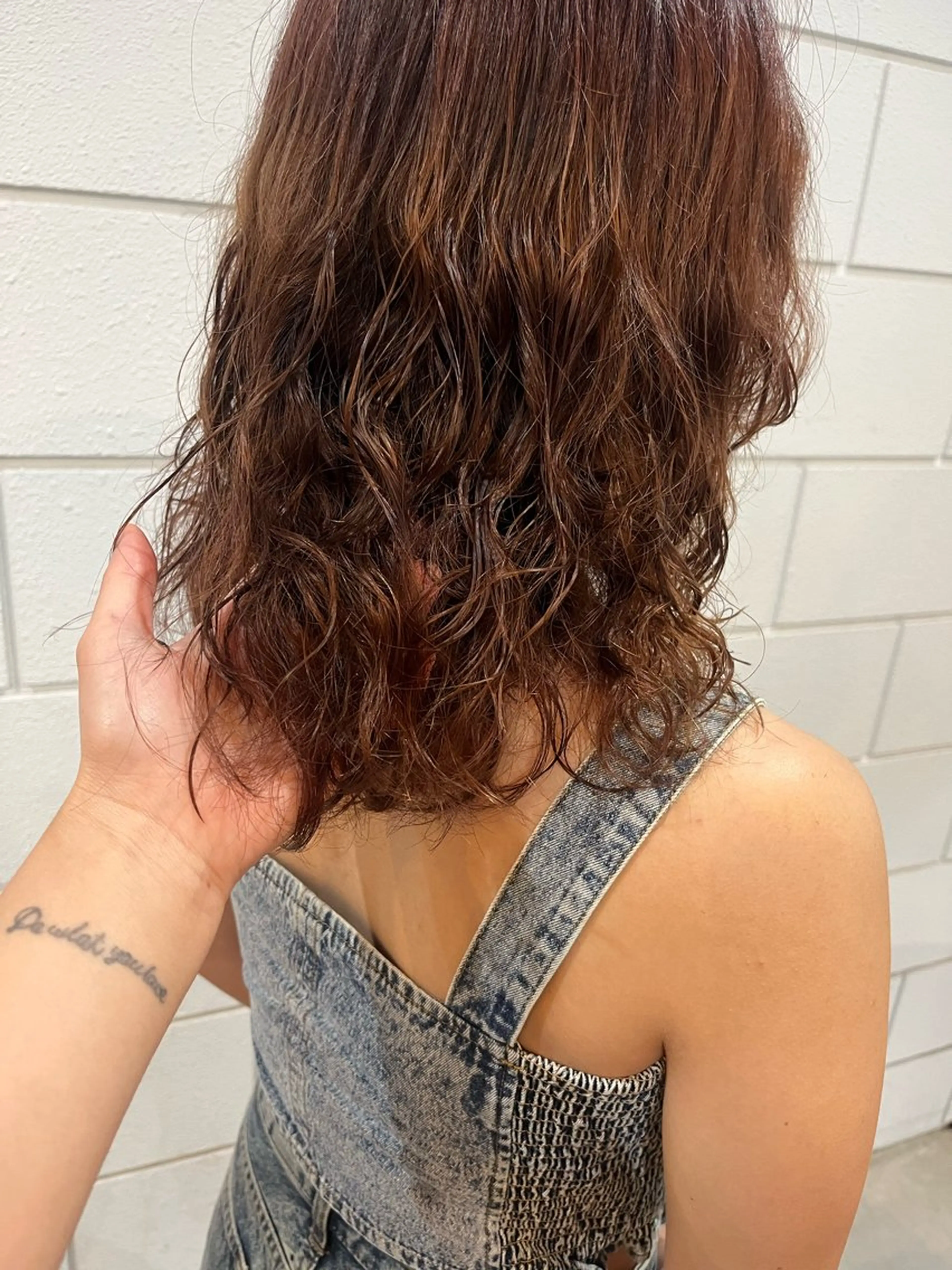 パーマ カット パーマ 小沼采唯👧🏼 海好きオヌちゃんのヘアスタイル