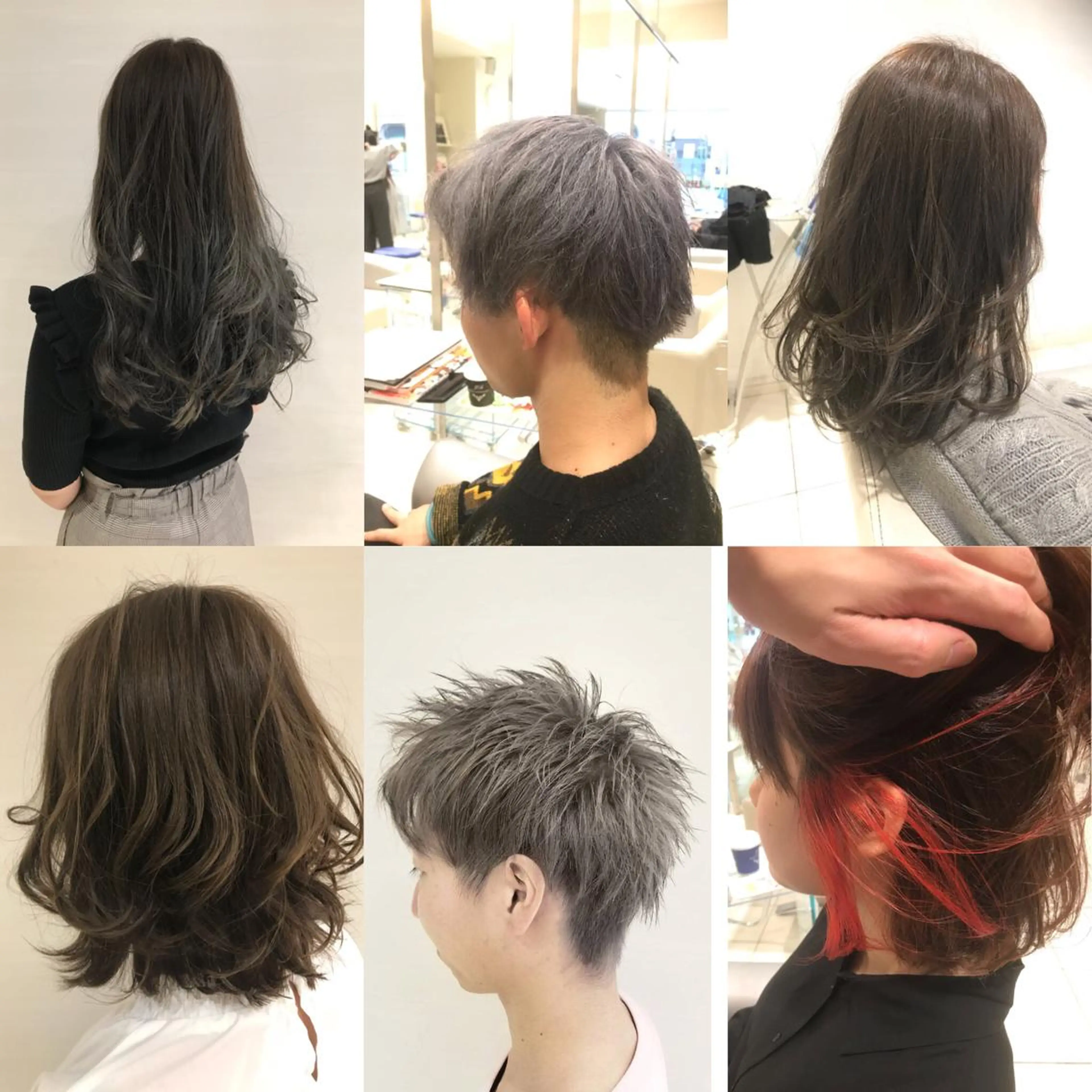 セミロング カラー パーマ ヘアアレンジ メンズ キッズ ネイル マツエク・マツパ メンズブリーチ ブリーチ ケアブリーチ 透明感カラー トリートメント カット ヘアカラー トリートメント EnBlesS西宮 マンツーマン神道有基のヘアスタイル