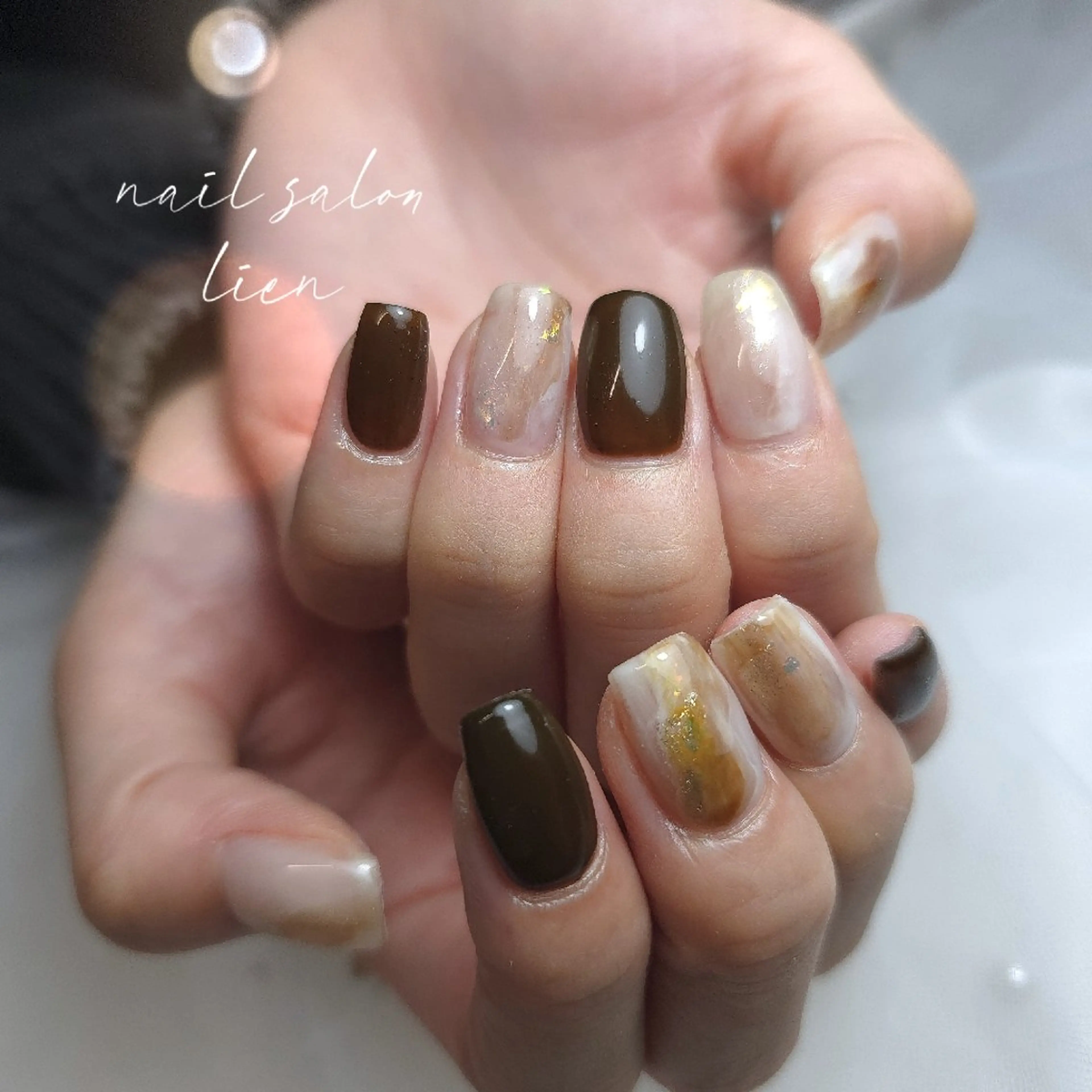 ネイル ハンドネイル プライベートサロン lienのネイルデザイン