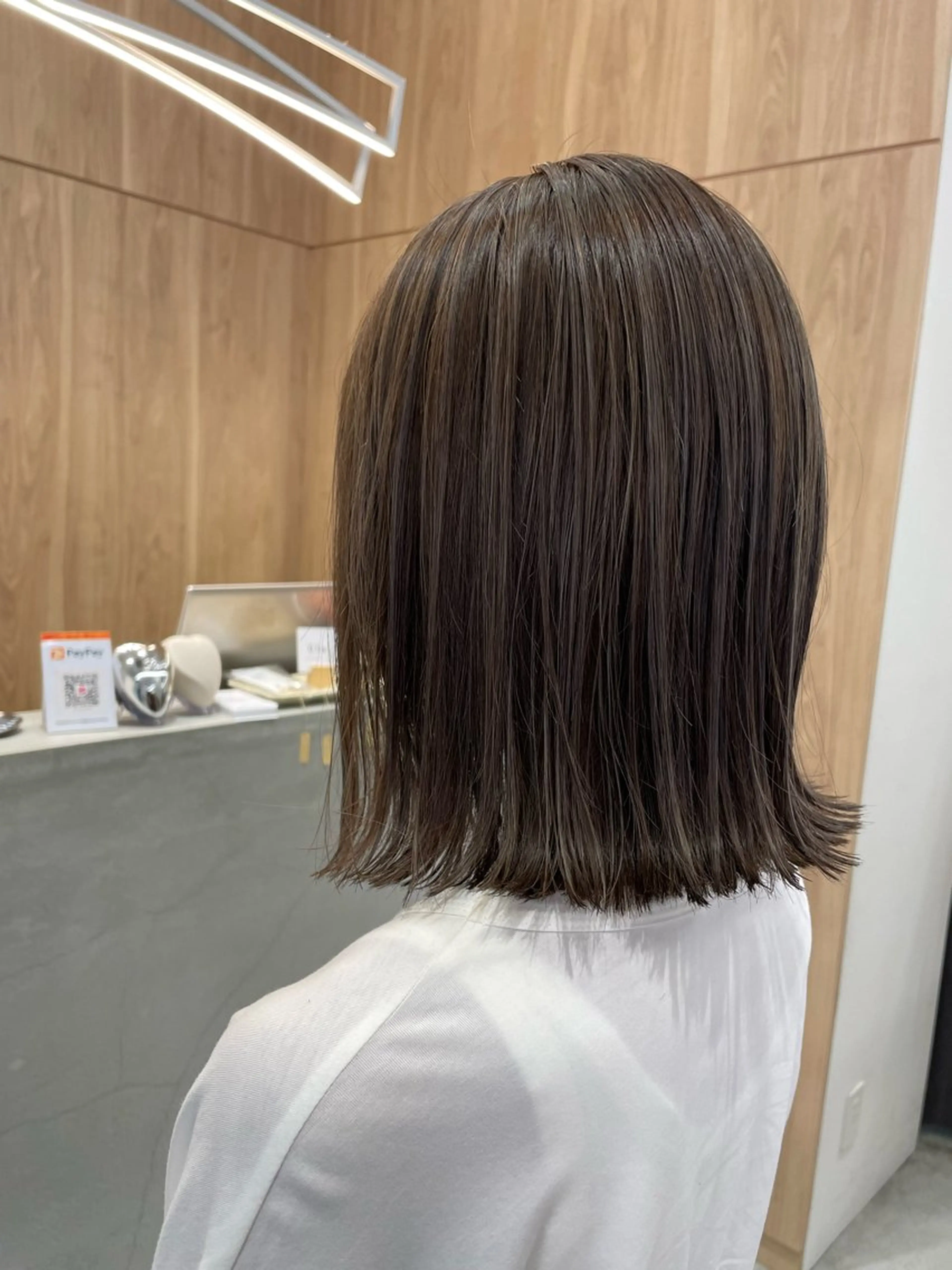 ミディアム カラー ハイライトカラー ハイライト カット ヘアカラー トリートメント 半個室女性salon 🩰Natsumiのヘアスタイル