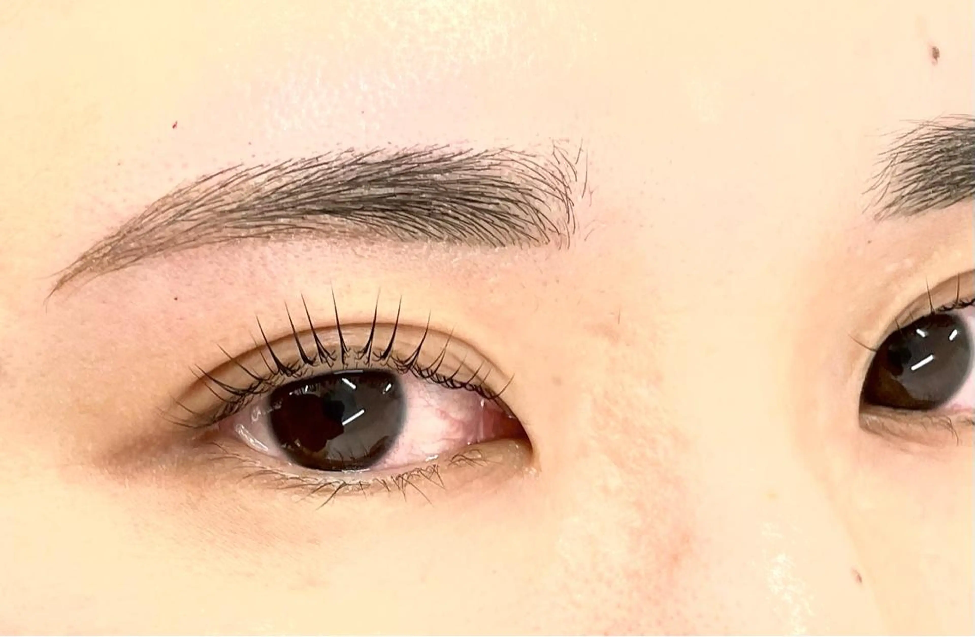 マツエク・マツパ アイブロウ 眉毛ワックス脱毛 まつげパーマ 一重×まつ毛パーマ その他 THE BALM🦋 上間のマツエク・マツパデザイン