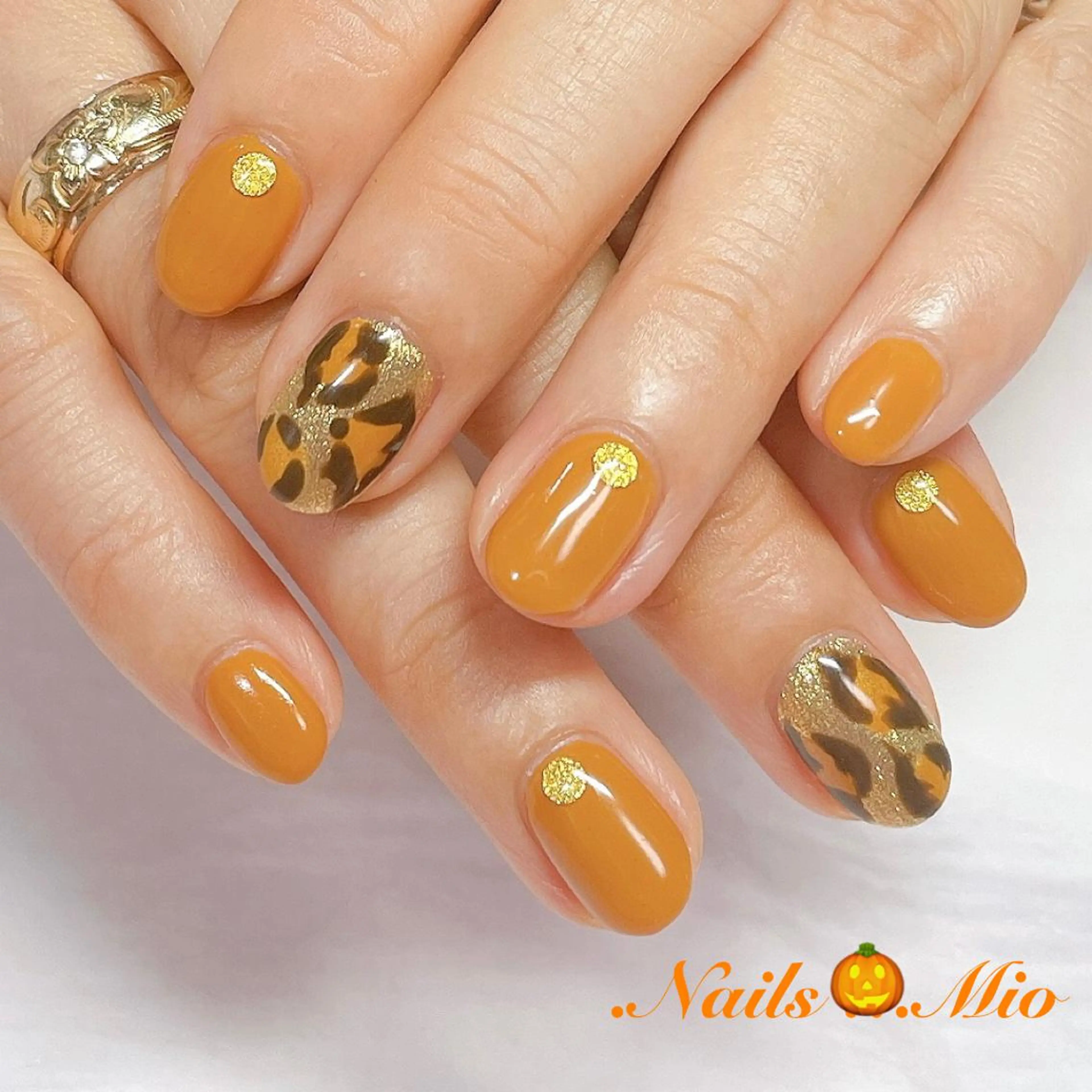 ネイル アニマル柄 冬ネイル .Nails Mio 赤羽西ネイルサロンのネイルデザイン