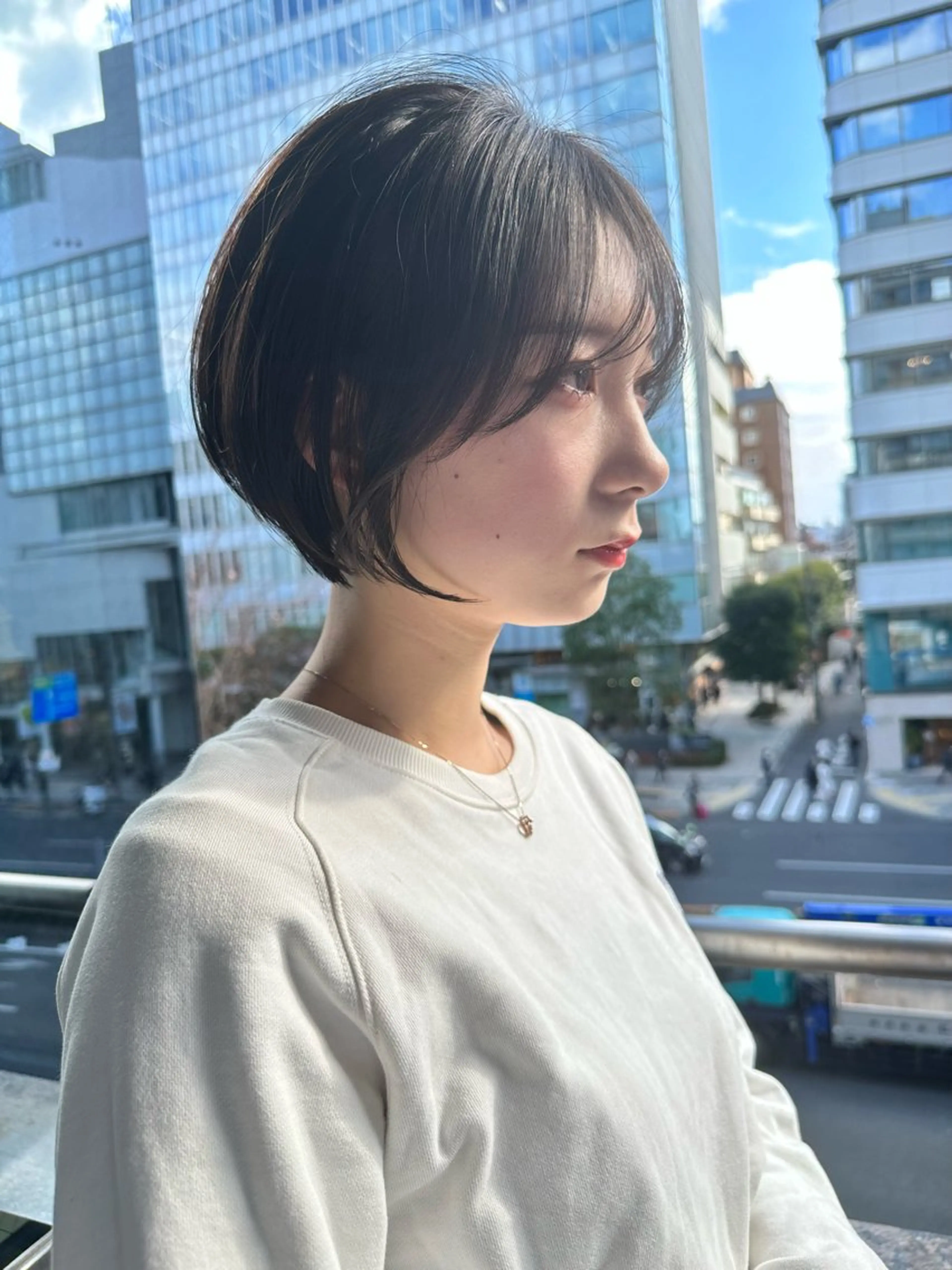 ショート 前髪顔まわりカット 🌈中村海聖のヘアスタイル