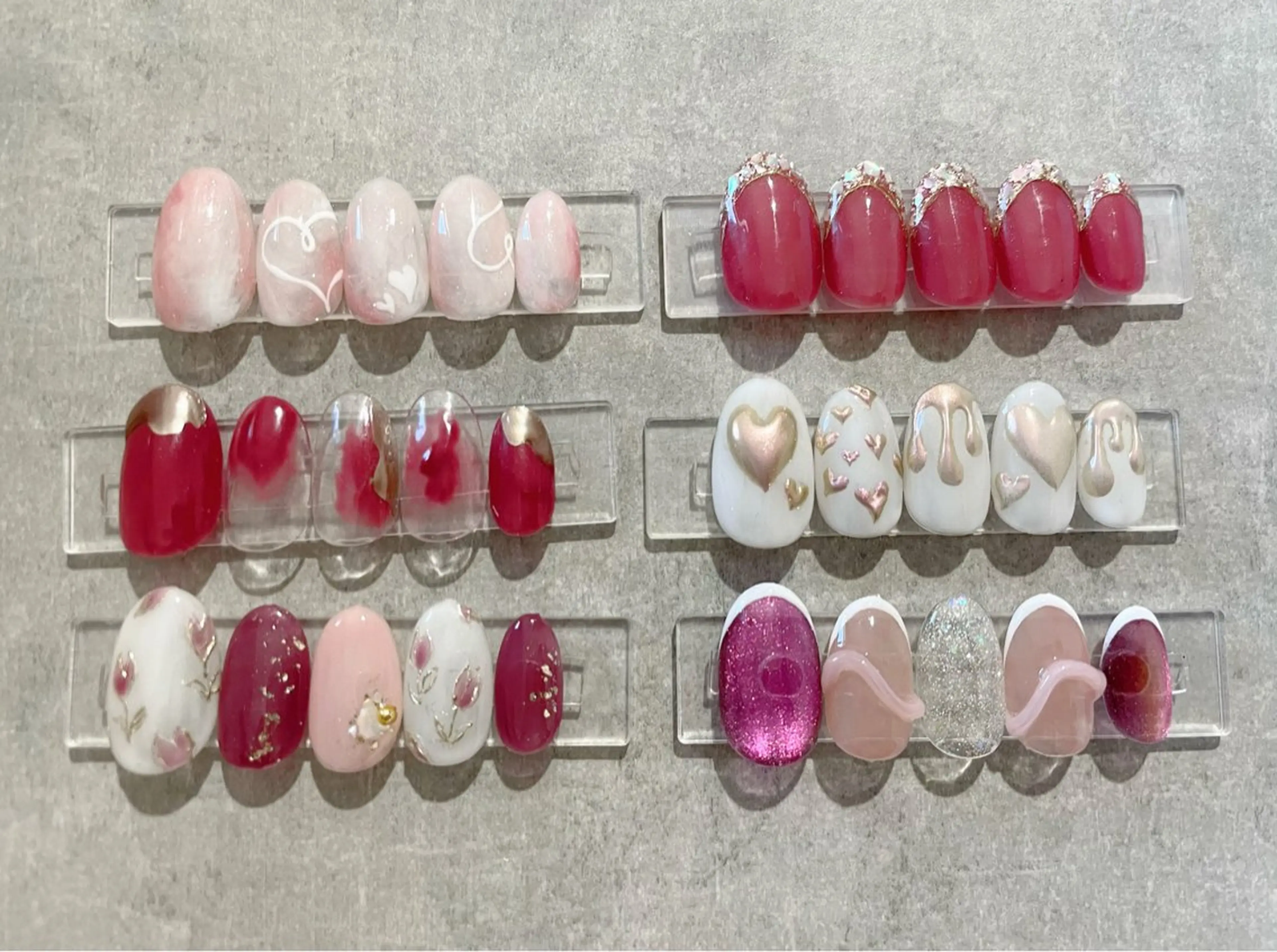 ネイル ピンク 春ネイル chic nailのネイルデザイン