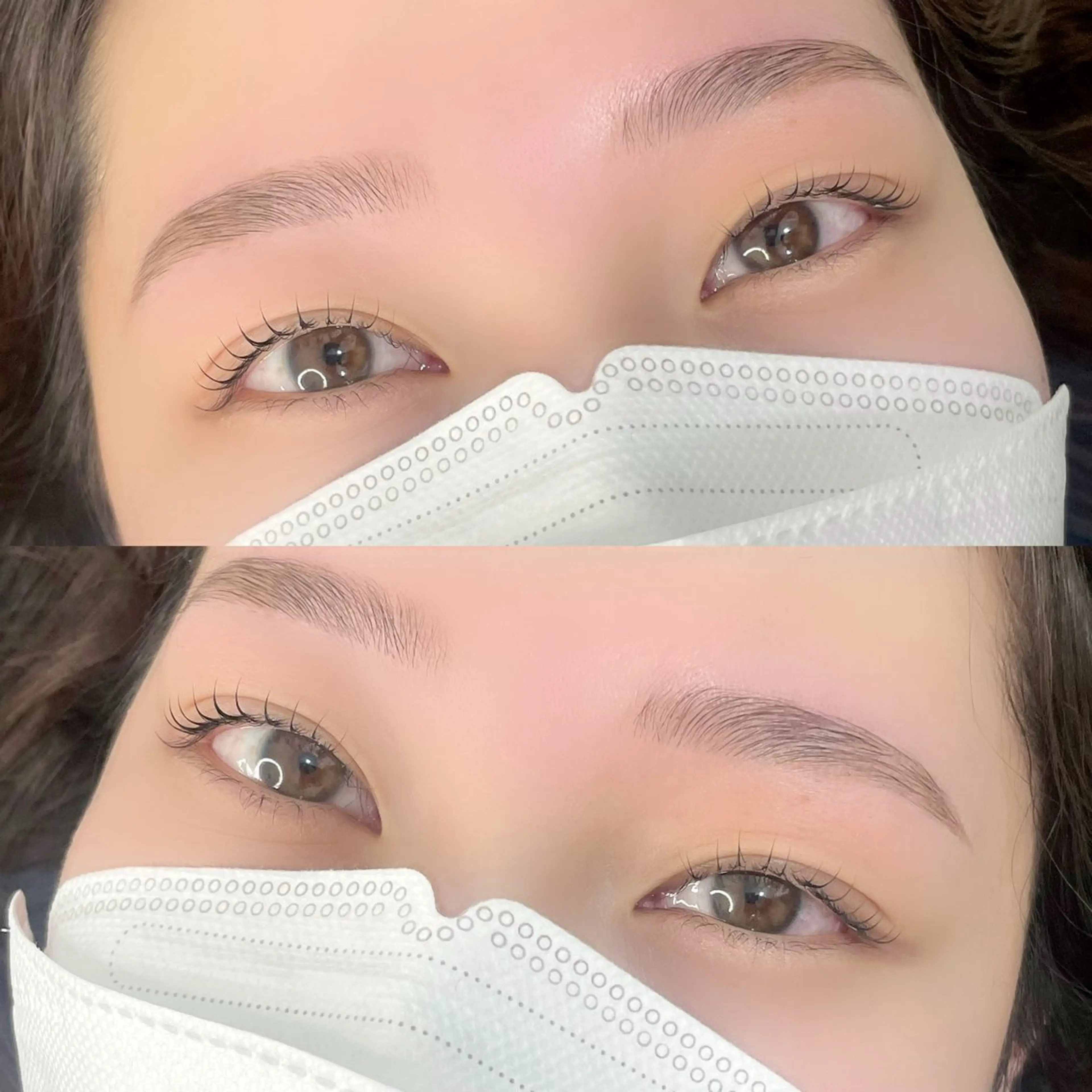 【同時施術☆】HBL+まつげパーマの写真