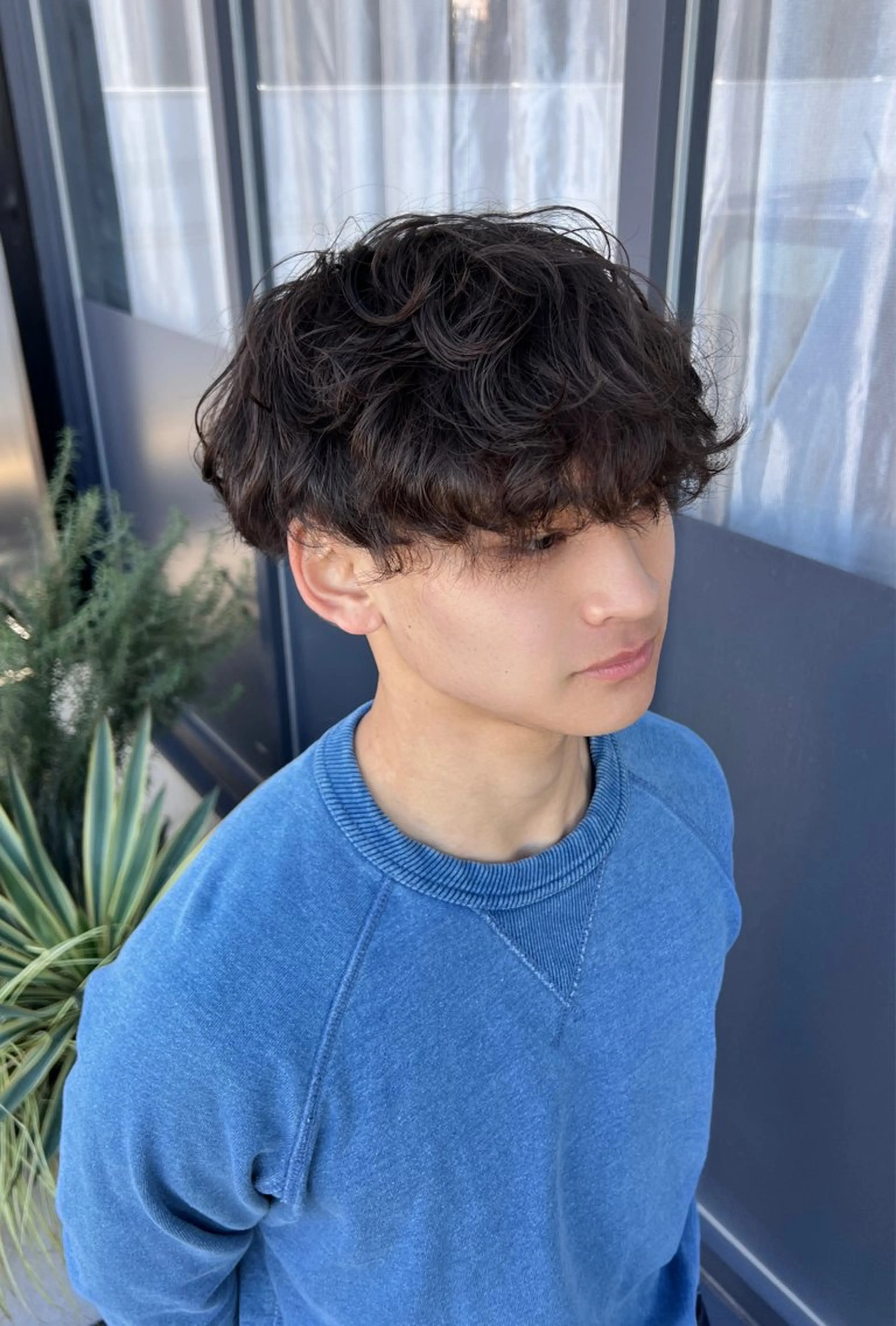 パーマ メンズ 志田 ほん/ メンズパーマのヘアスタイル