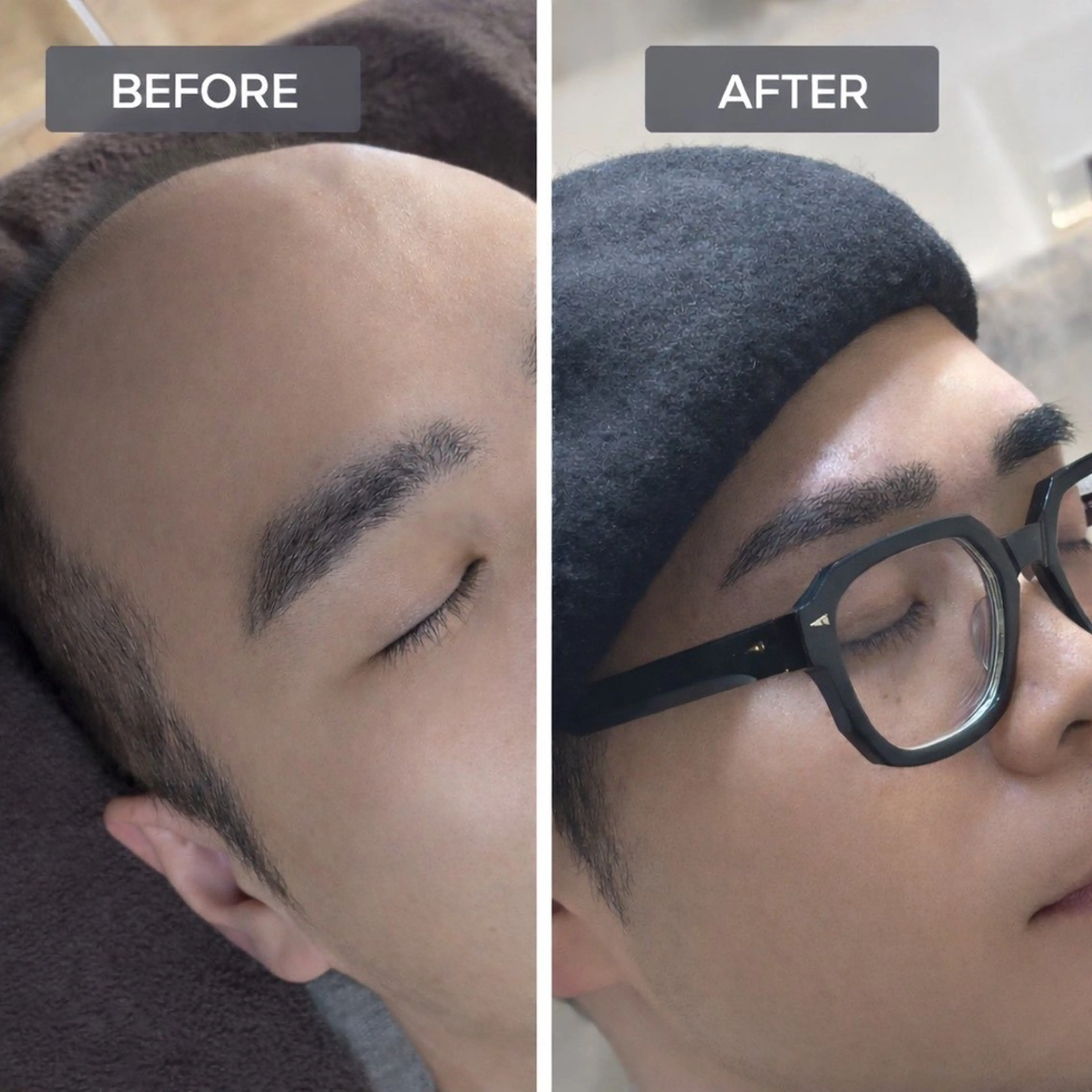 🌿眉毛ワックス×カット間引き30分以内のスピーディー施術✨️🫧の写真