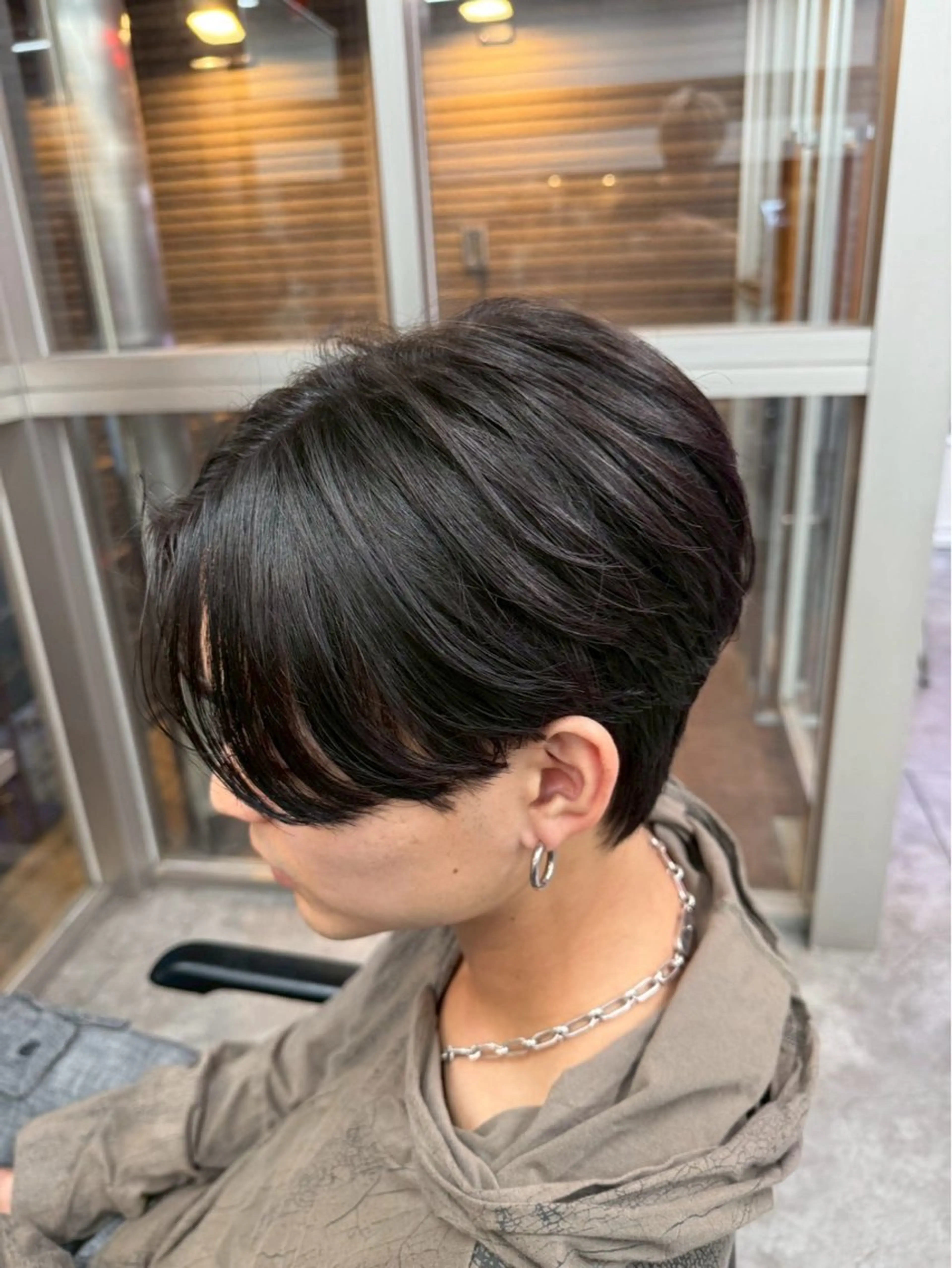 ミディアム メンズ トリートメント 🌼カットカラーモデ ル募集中hana🌼のヘアスタイル