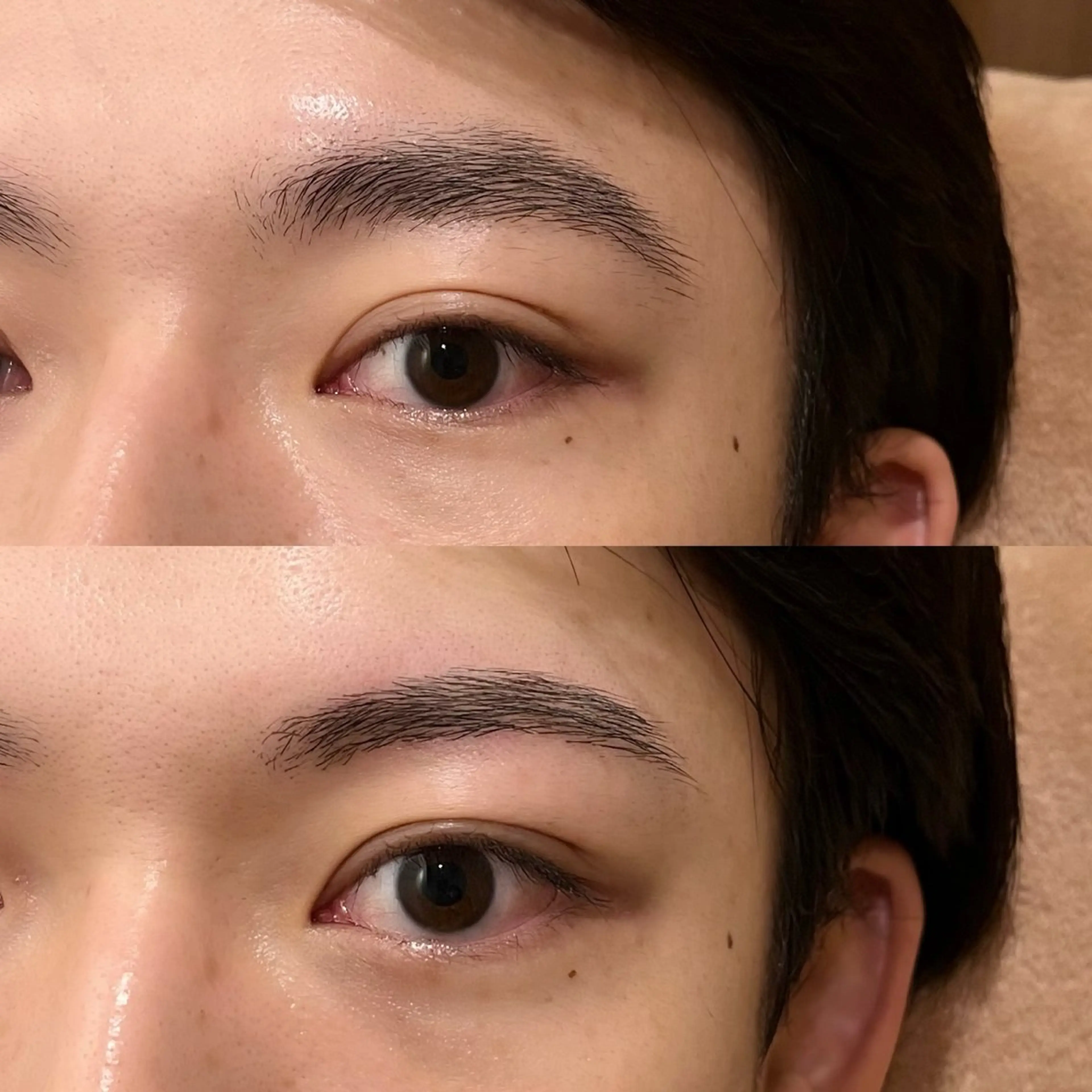 アイブロウ メンズアイブロウ SUZUNO🤎ボブ レイヤー🫧顔周りのヘアスタイル