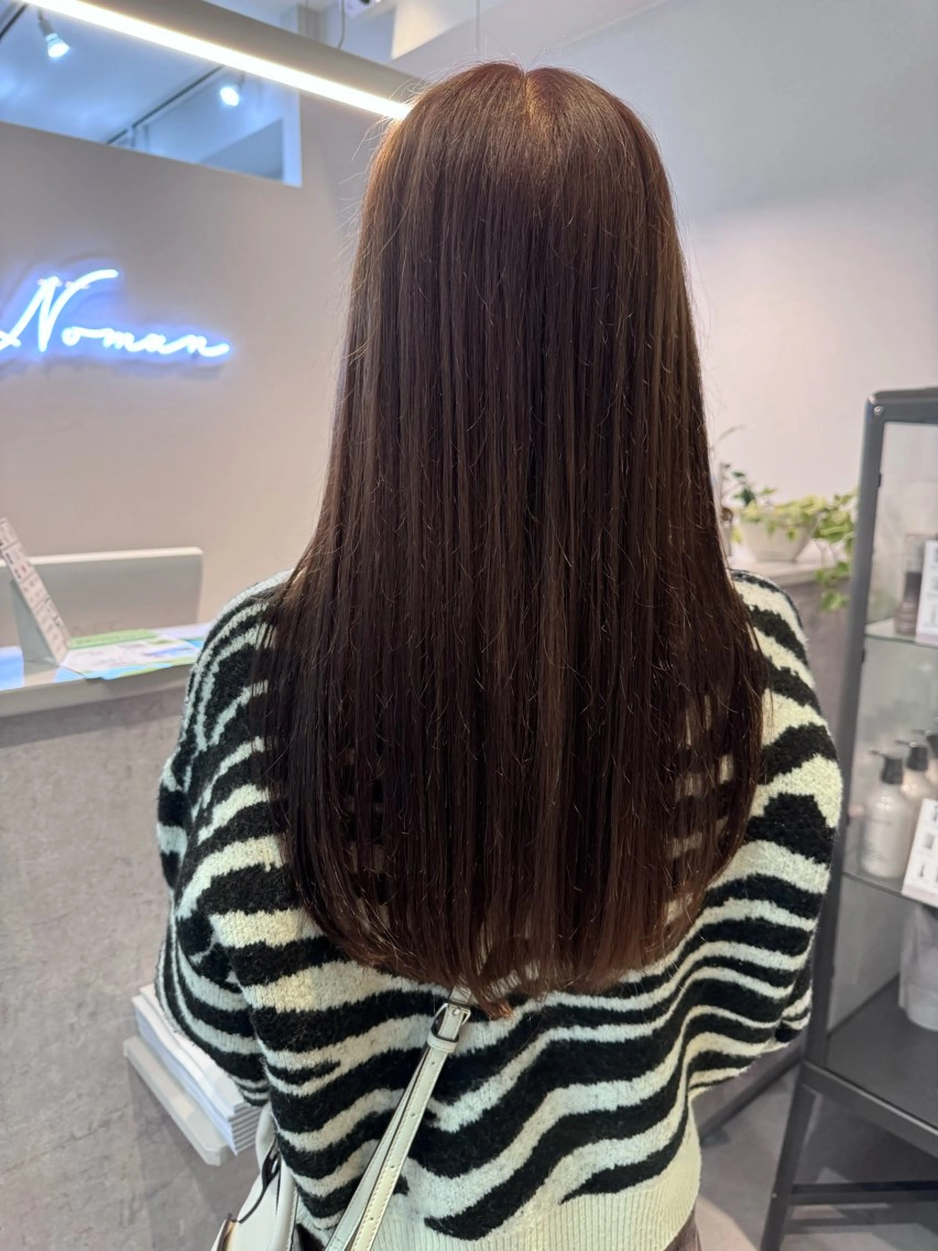 セミロング ヘアカラー トリートメント Agu hair beqq 福岡別府所属・🐥 kotori 🐥のヘアスタイル