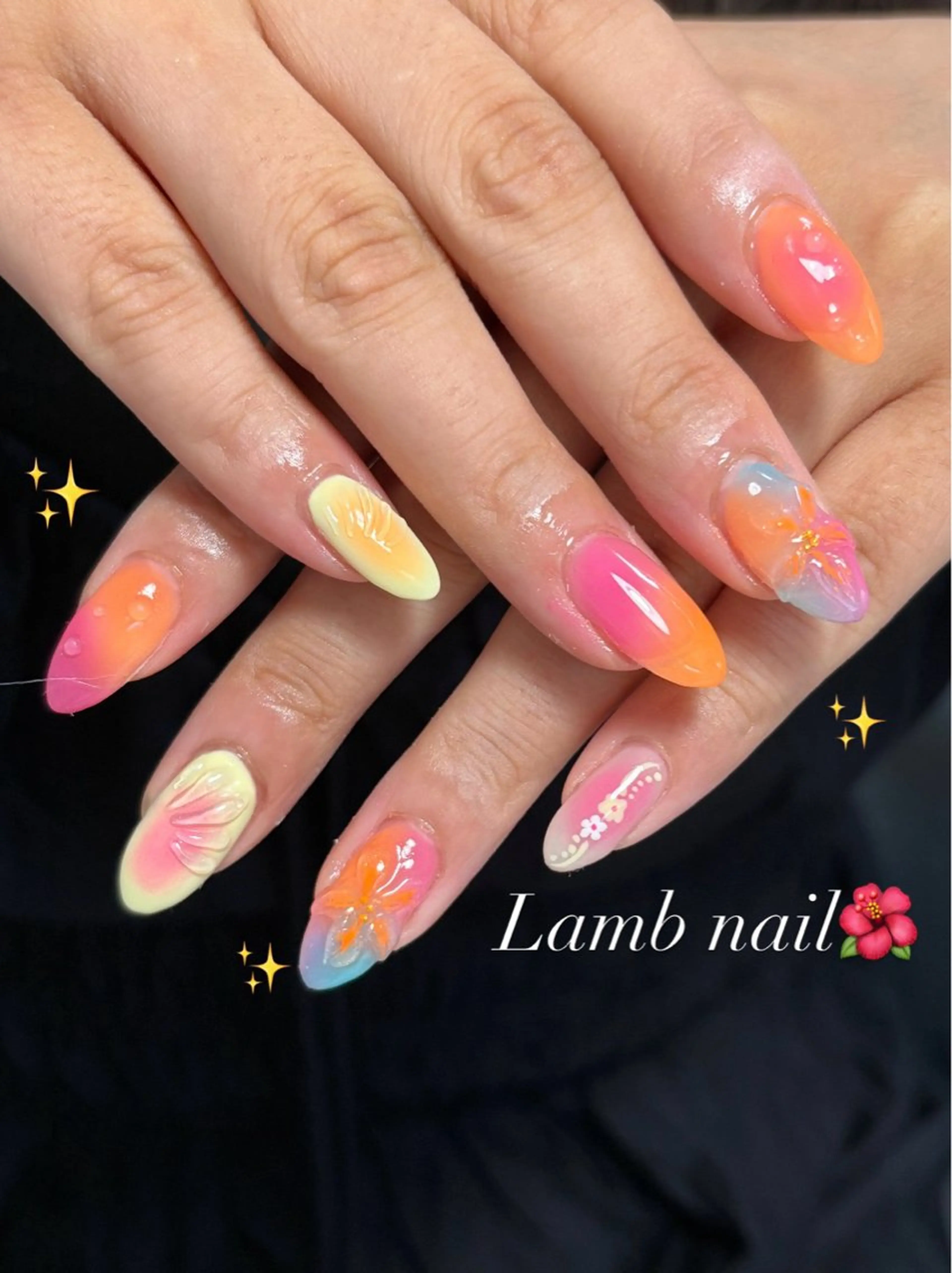 ネイル Lambnail所属・Lamb nail maiのネイルデザイン