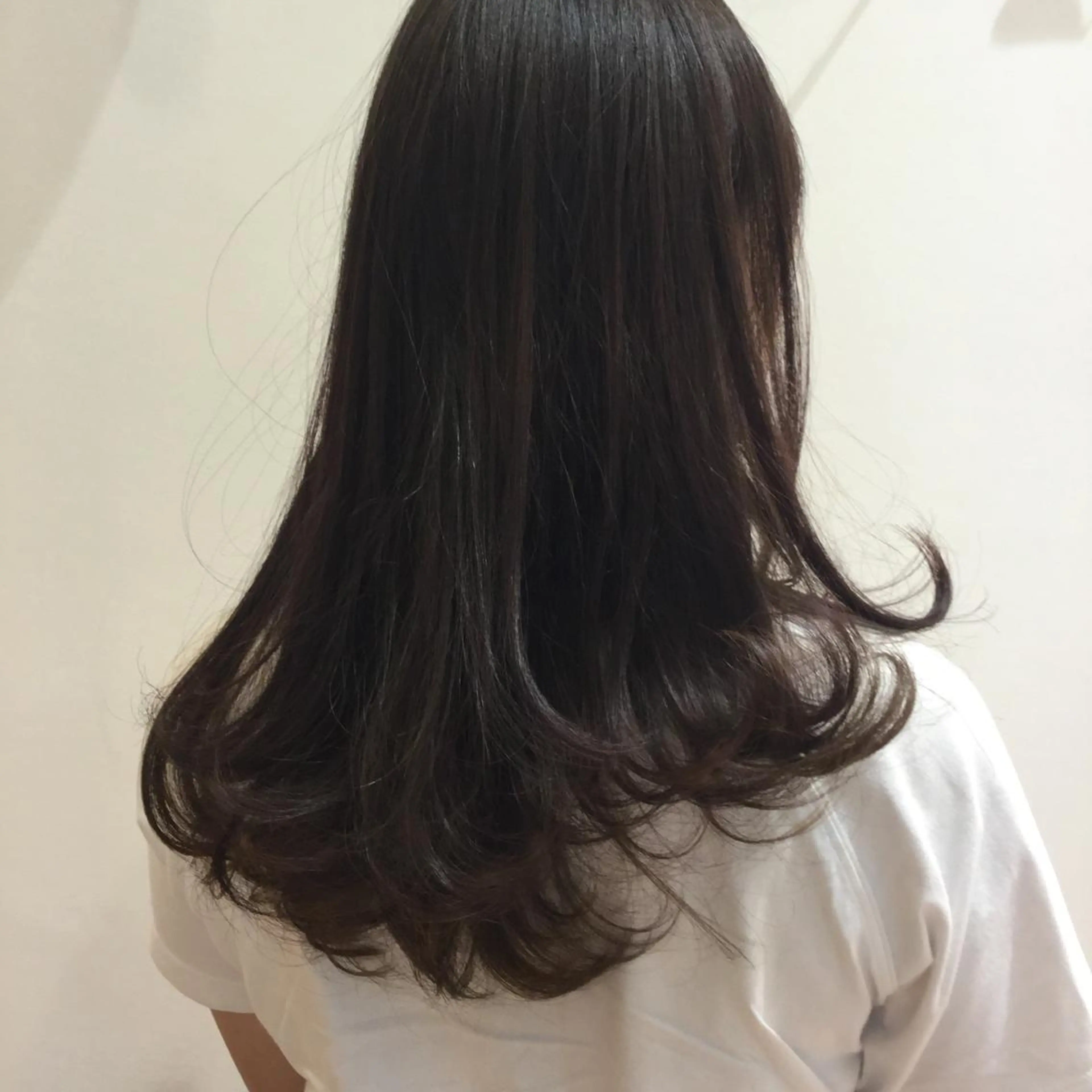 ロング カット ヘアカラー トリートメント 庄嶋 彩香のヘアスタイル