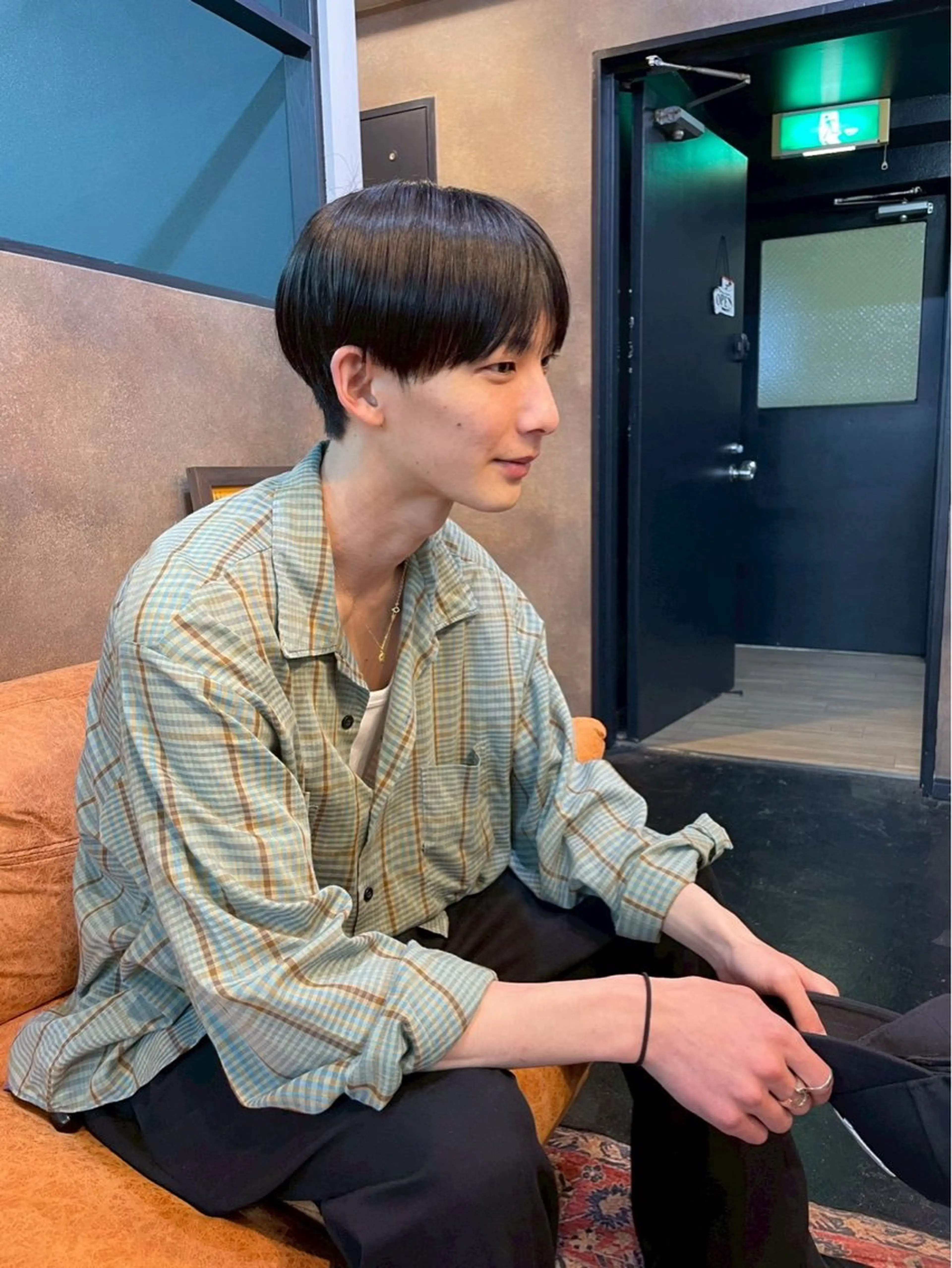 メンズ Ryu icon.博多のヘアスタイル