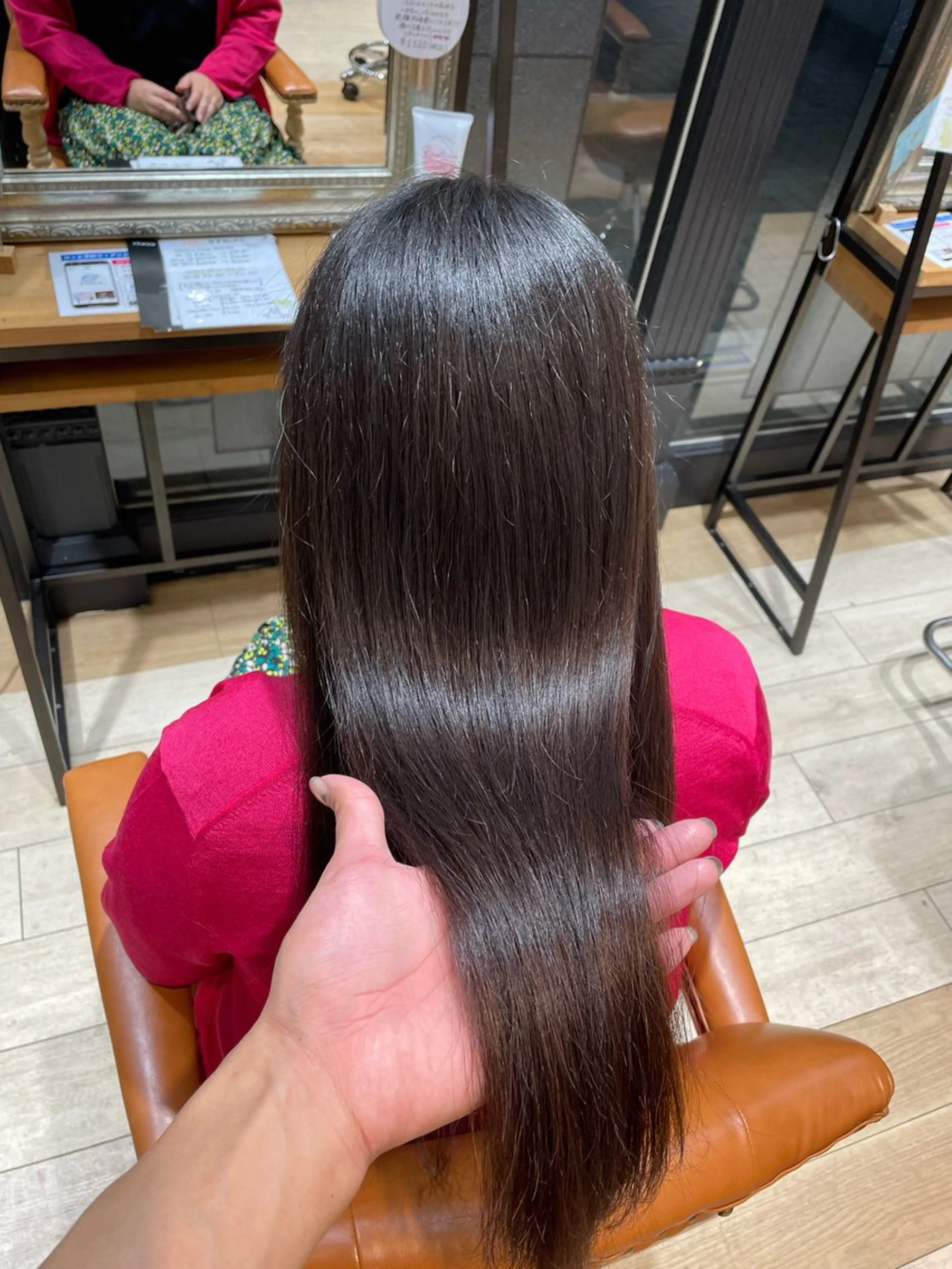 極潤ミストカラー🎀➕髪質改善トリートメント🧚‍♂️🫧の写真