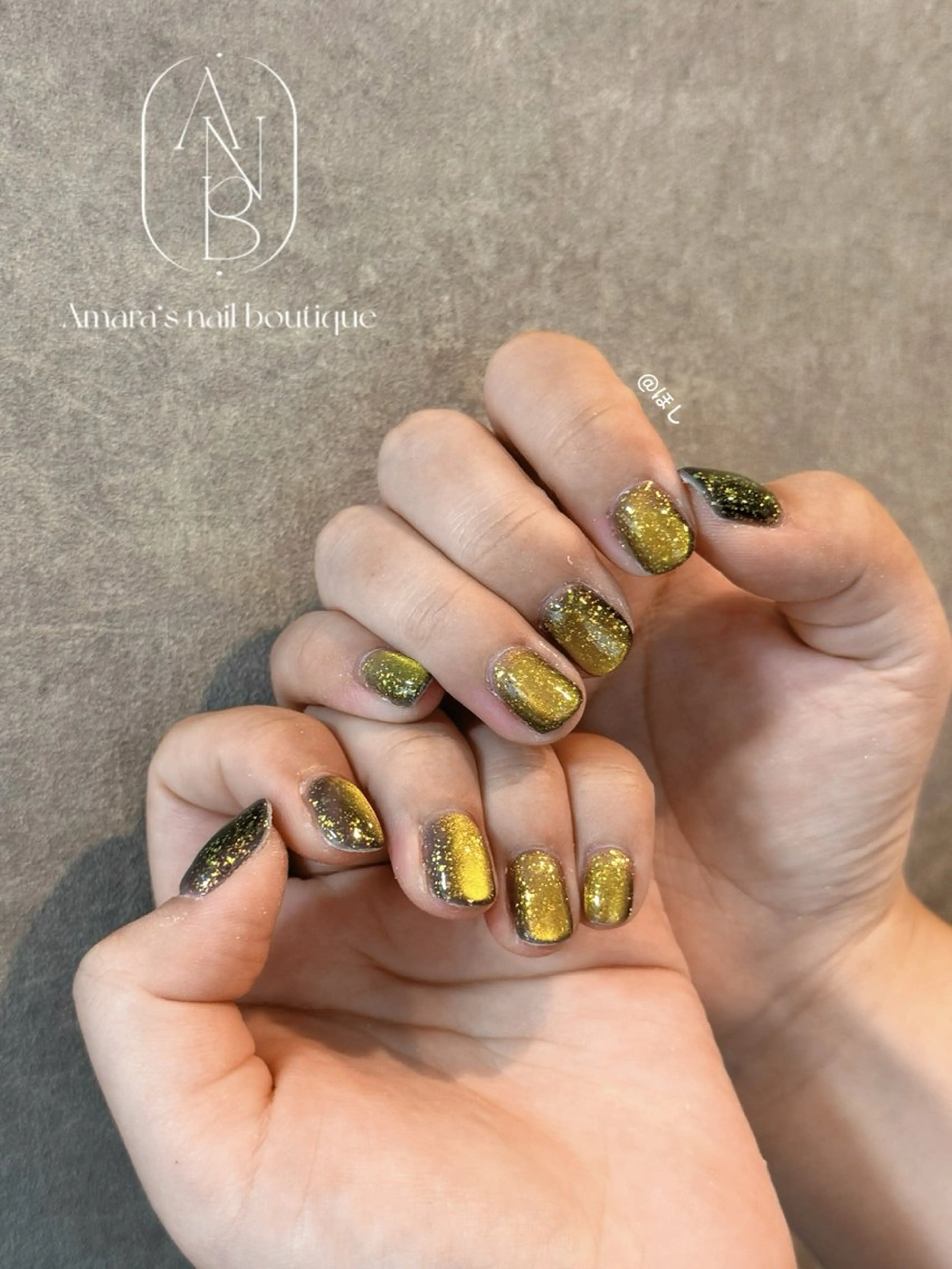 ネイル マグネットネイル ほ しのネイルデザイン