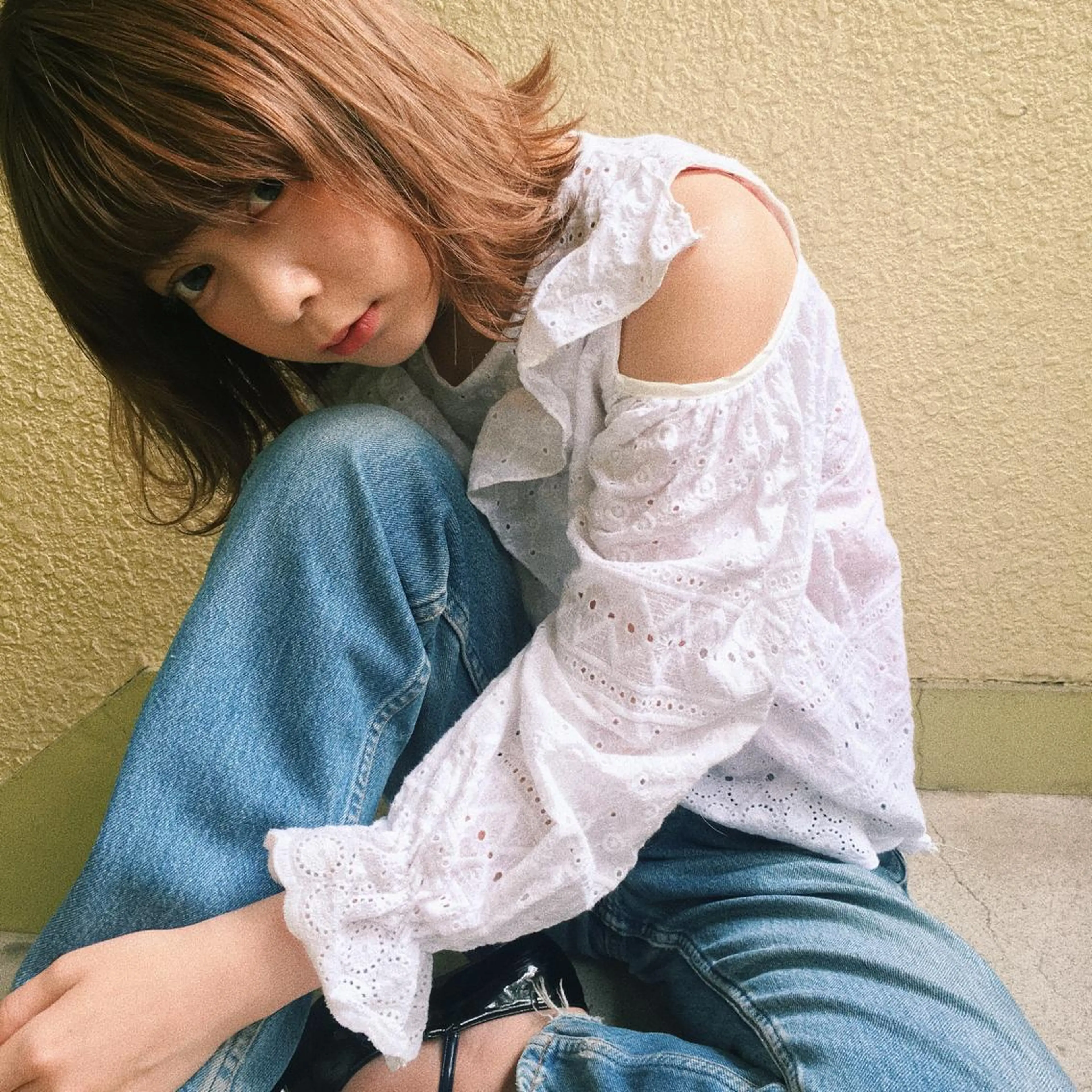 ミディアム ボブ/レイヤー 🌟梅田盛一🌟のヘアスタイル