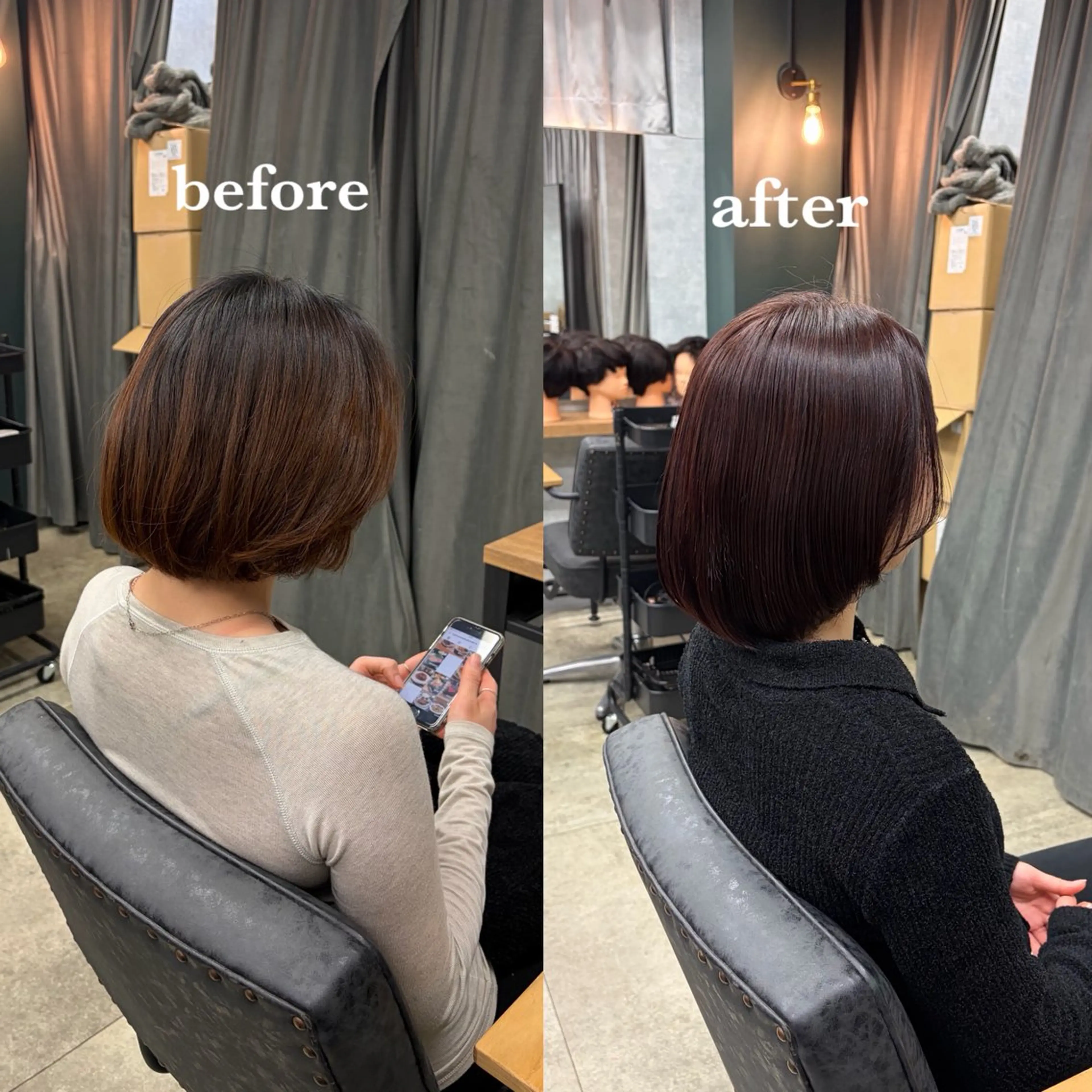 ショート カット ヘアカラー Lutia新宿/ sumiのヘアスタイル