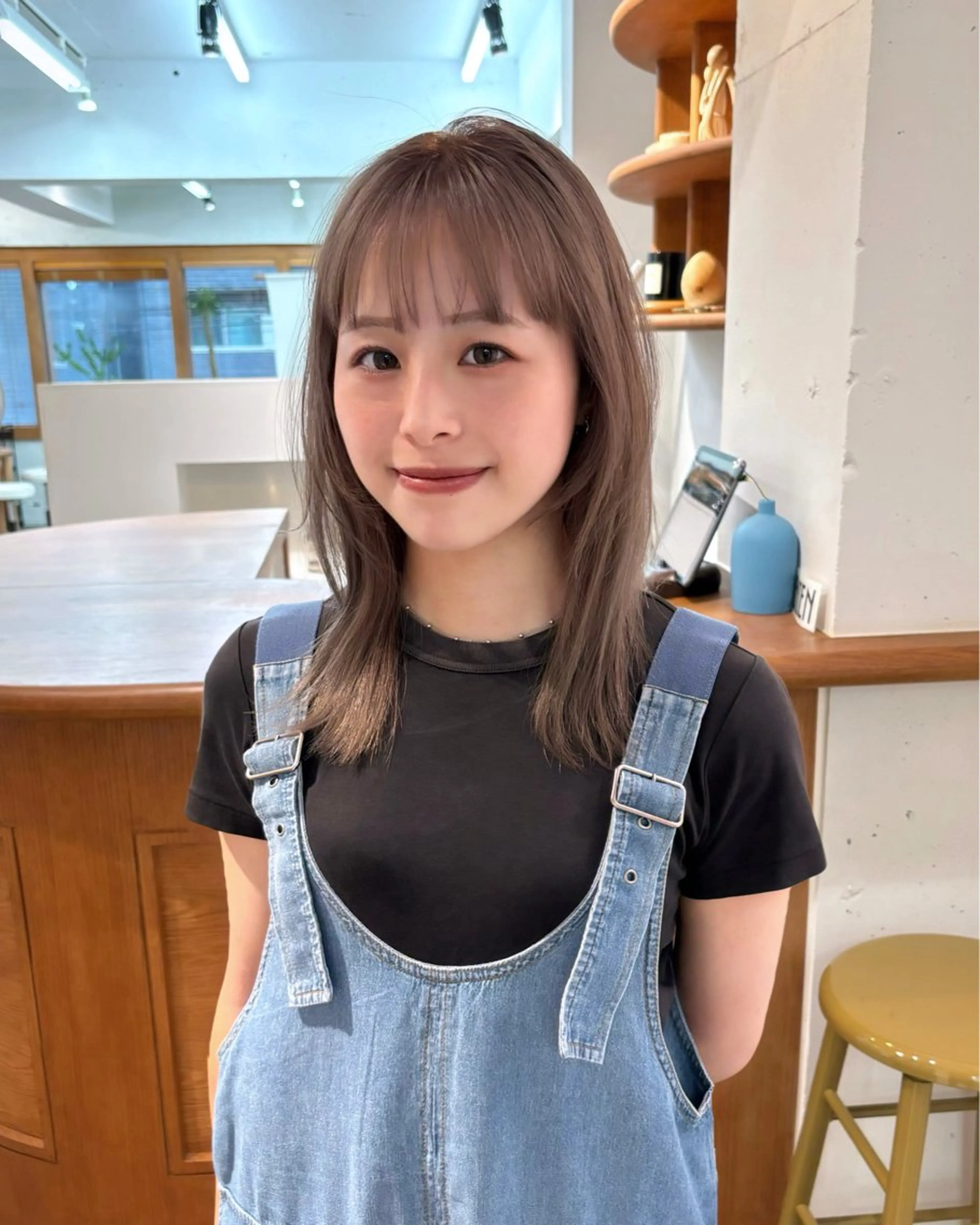 【当日予約不可】🍒ブリーチありダブルカラー+Aujua 4stepカスタムトリートメント+マッサージシャンプー付き🍃の写真