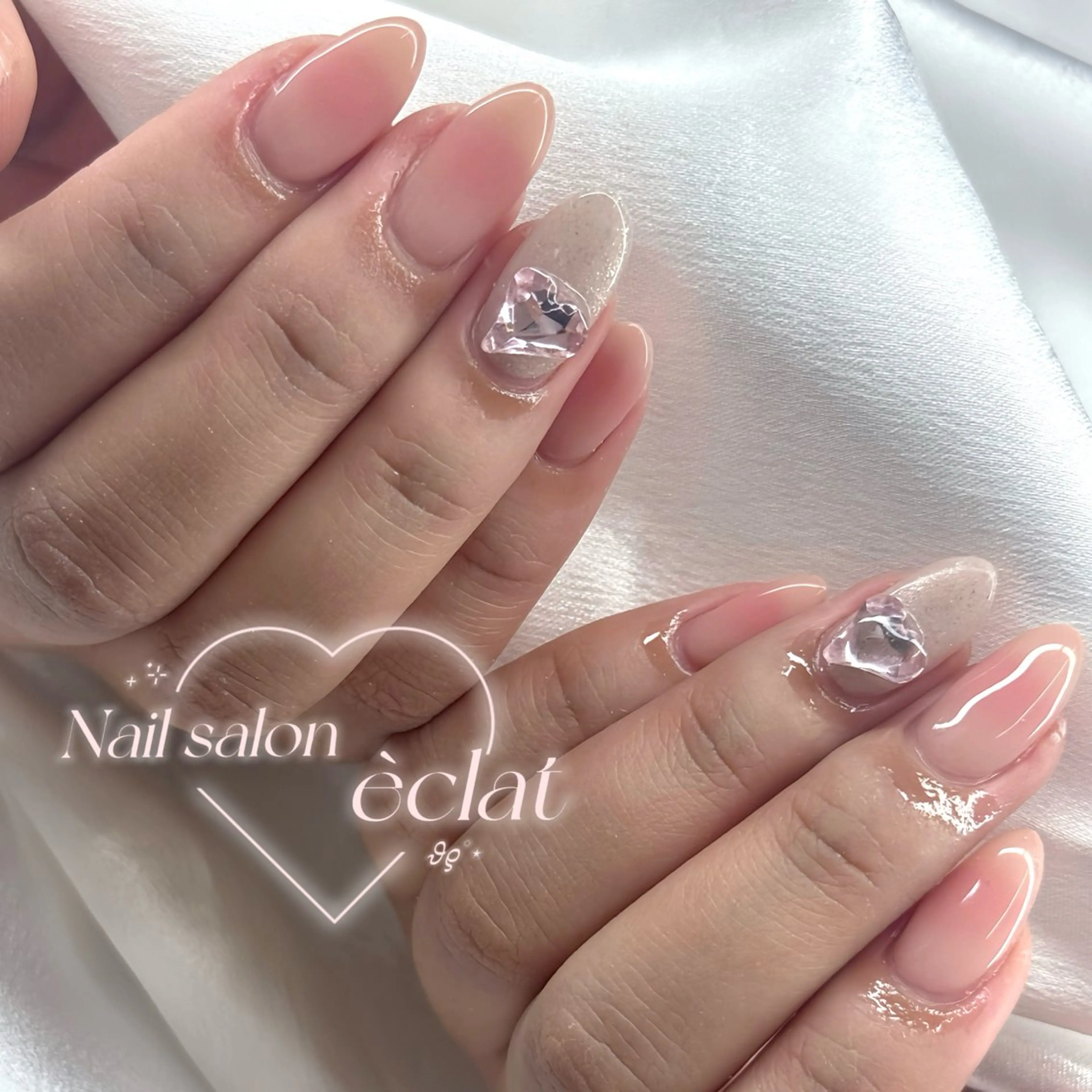 ネイル ハンドネイル éclat ⸝꙳.⋆ 栄|矢場町のネイルデザイン