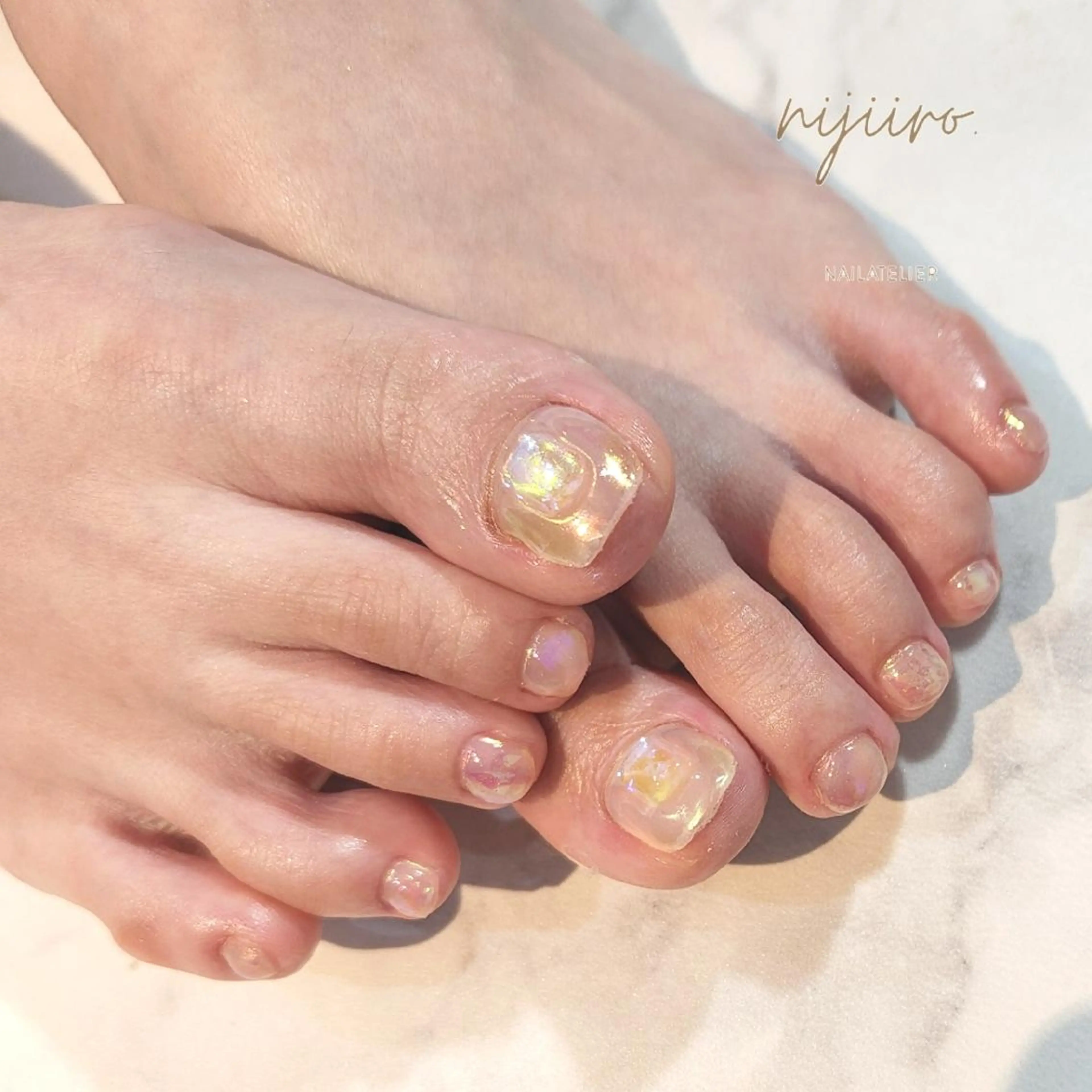 ネイル フットネイル nijiiro🌈 サトウのネイルデザイン