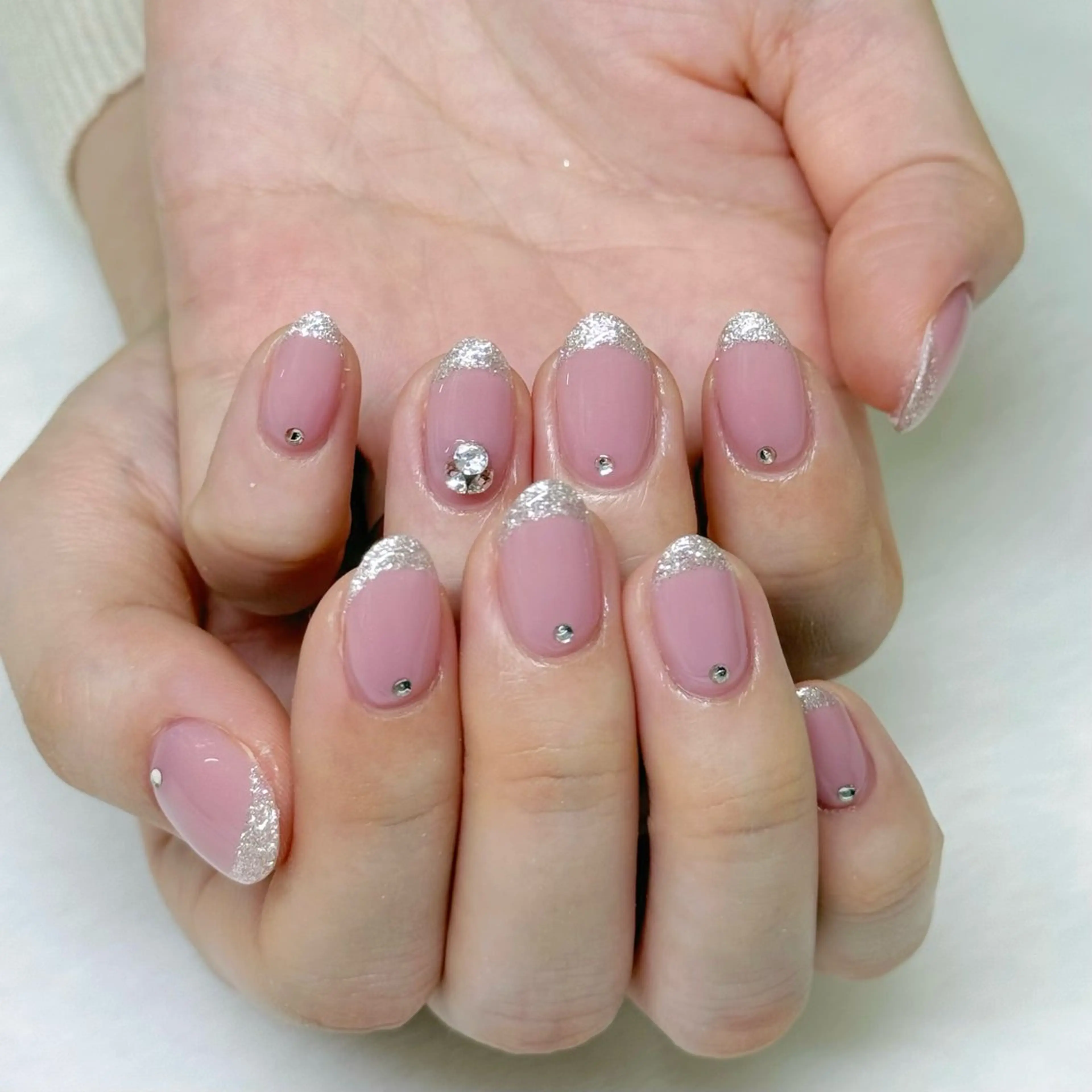 ネイル 持ち込み ハンドネイル Bianca北浦和 芝田のネイルデザイン