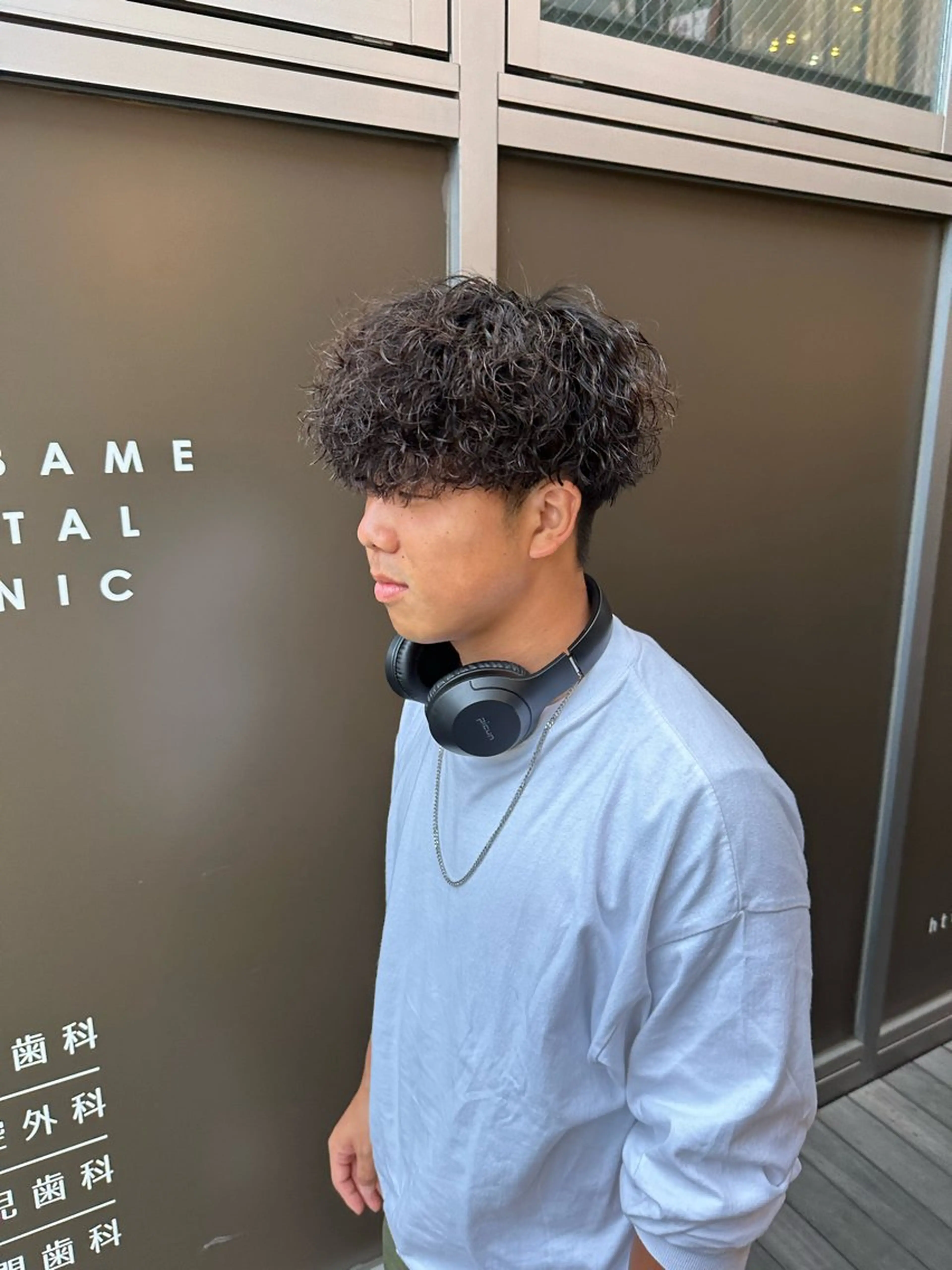 パーマ カット パーマ sirena by artina辻堂店所属・ブリーチカラー /メンズパーマ/陸のヘアスタイル