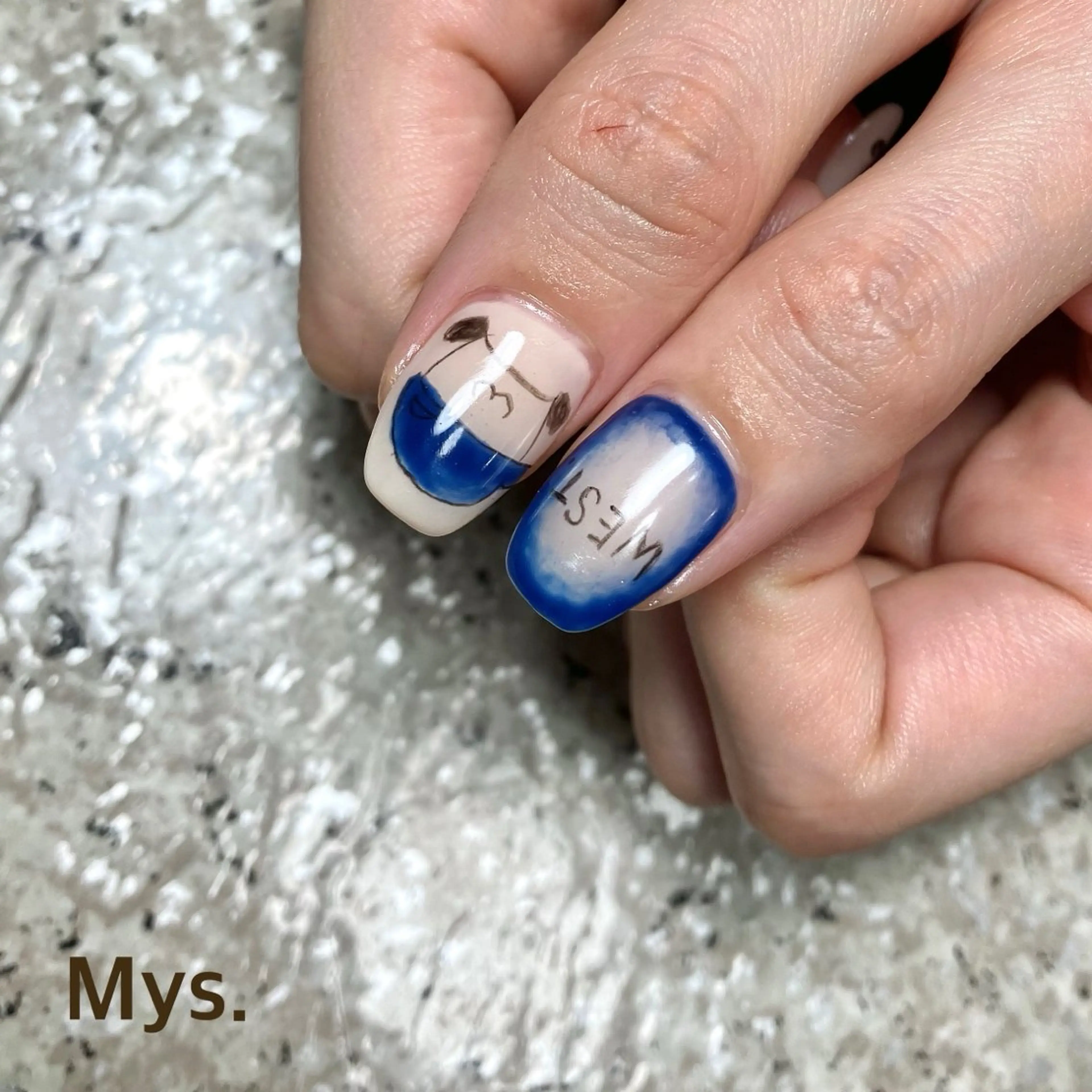 ネイル ハンドネイル Mys. 三上紗紀のネイルデザイン