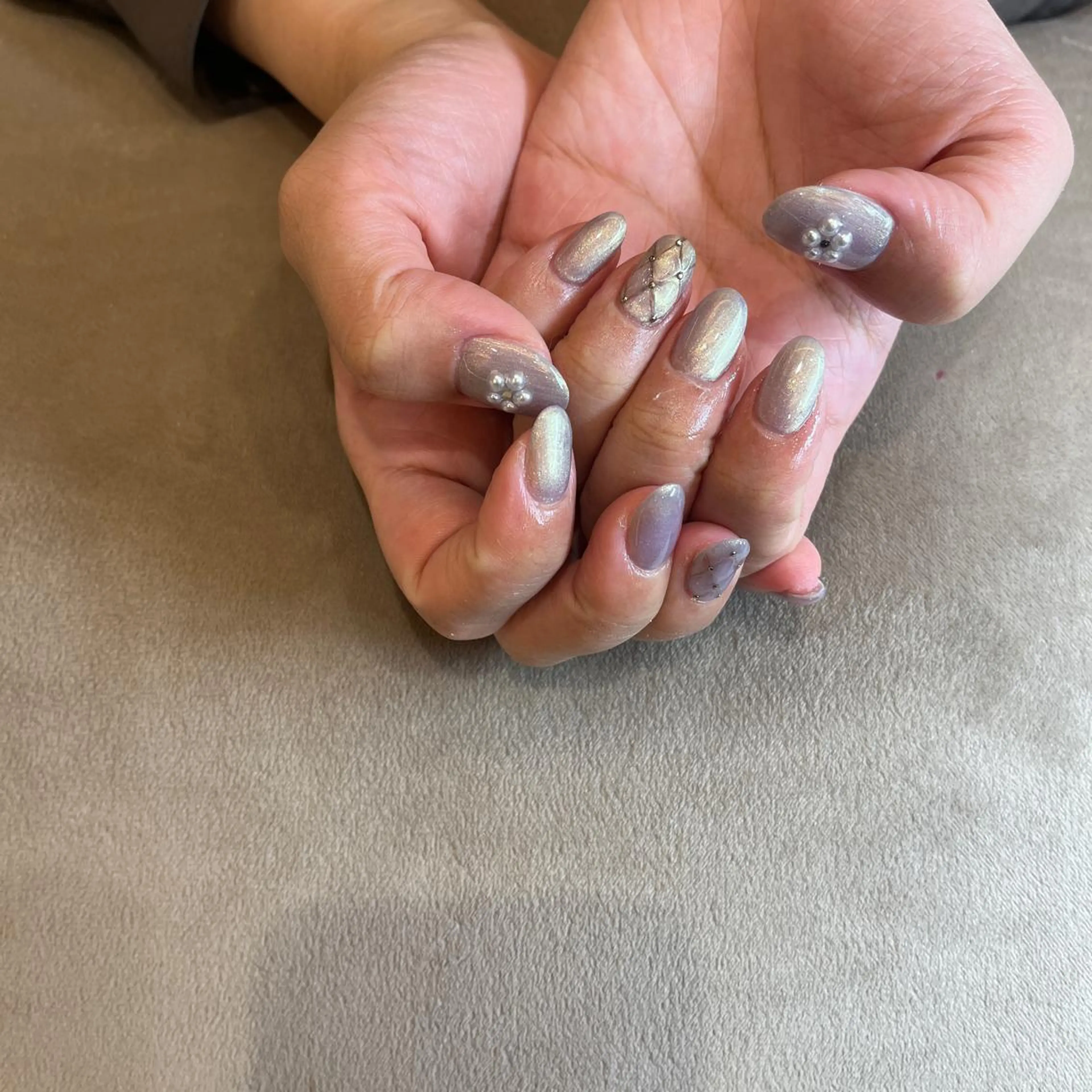 ネイル 持ち込み フリーランス¨̮⃝ ネイリストOKADAのネイルデザイン