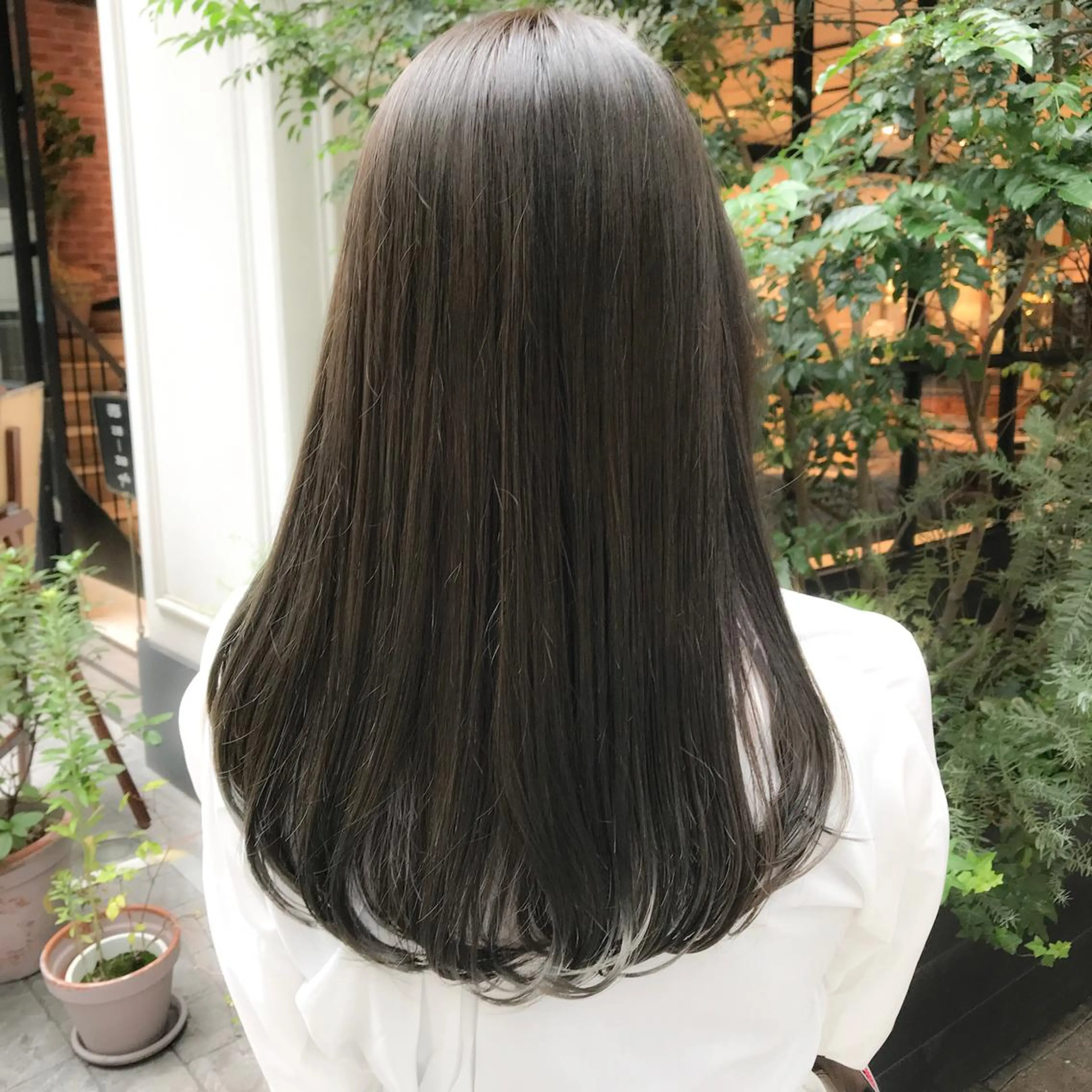 ロング 縮毛矯正 トリートメント LOMA🇰🇷 銀座クボタのヘアスタイル