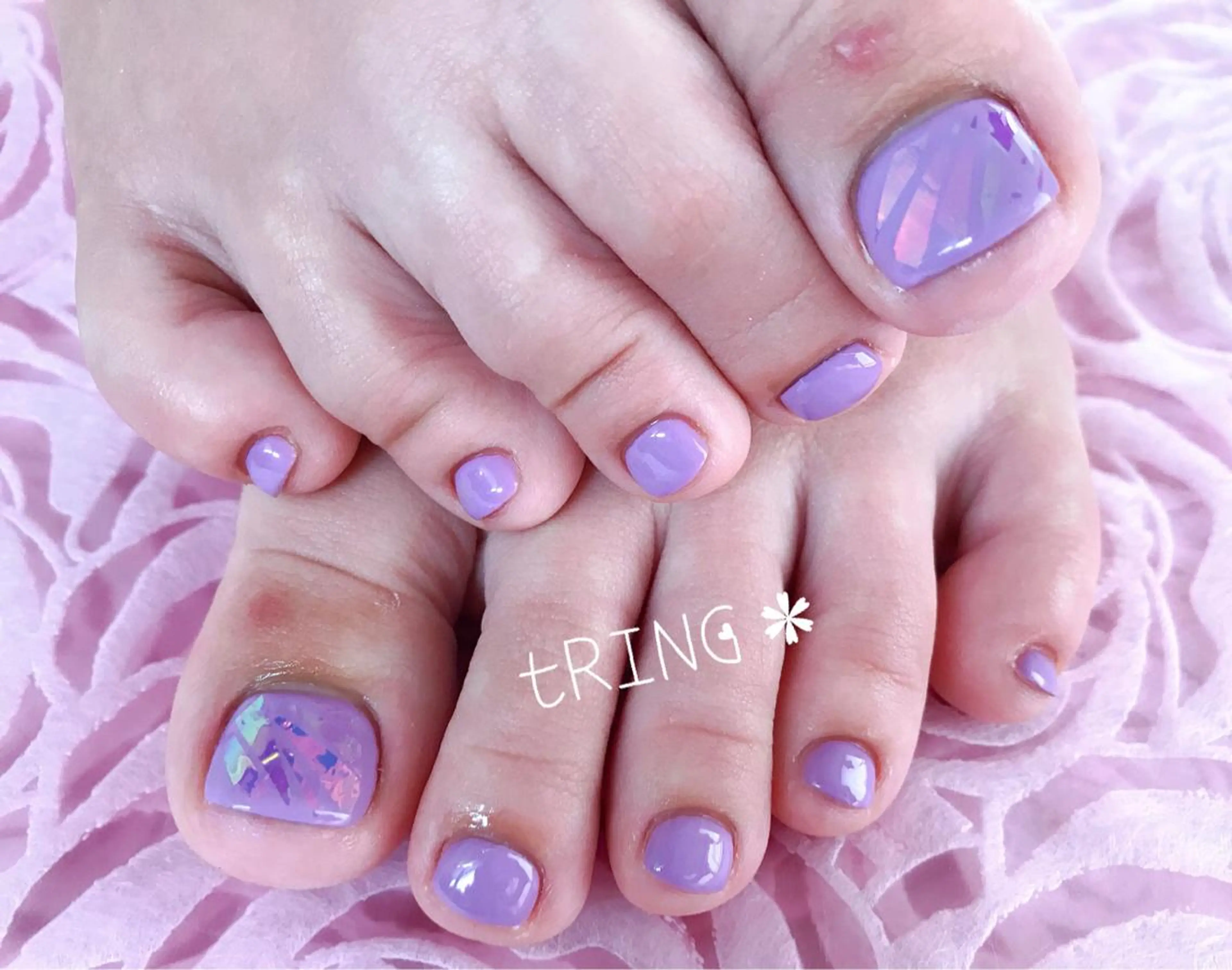 ネイル フットネイル tRING＊ しいの木台のネイルデザイン