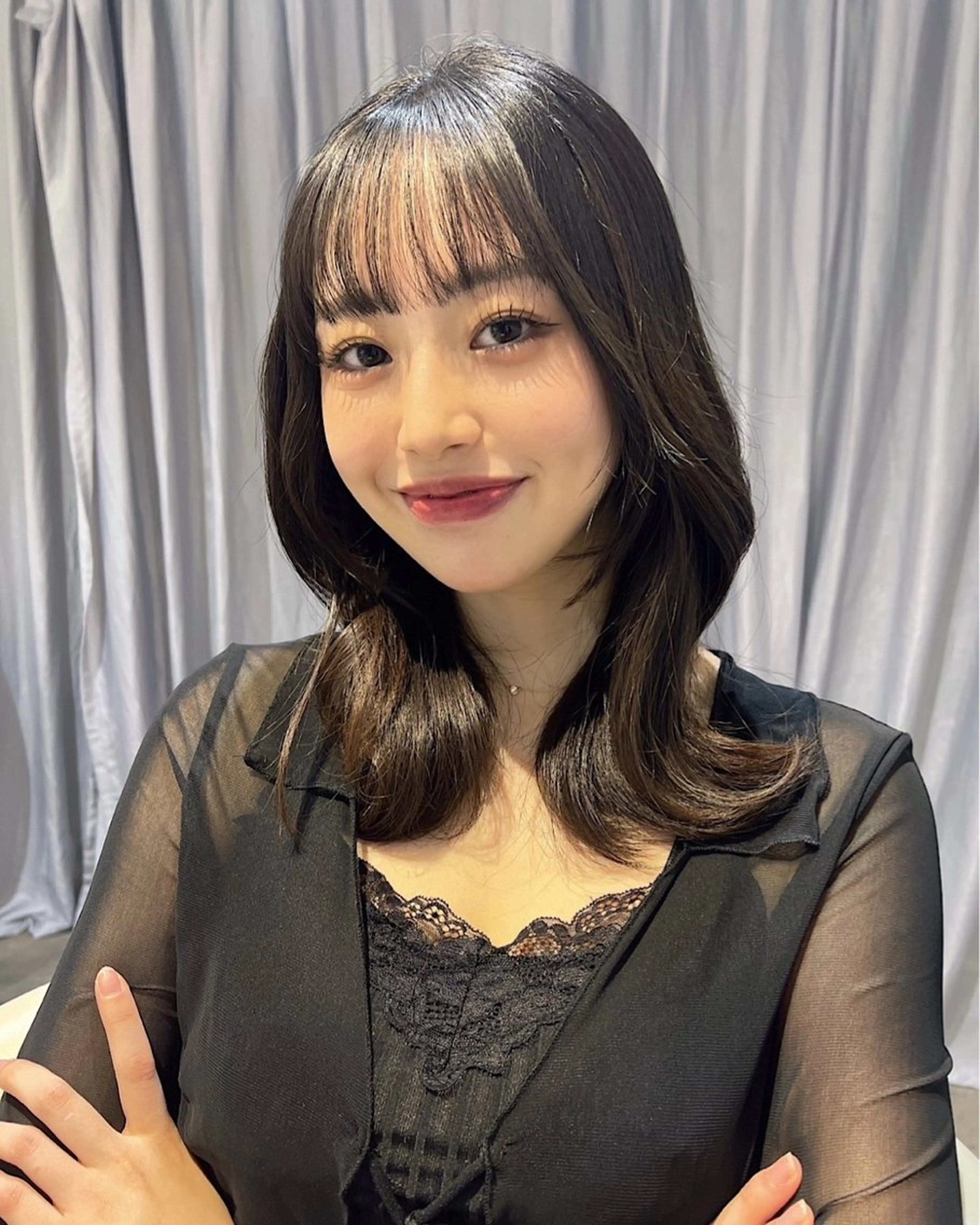 ミディアム カラー ベージュカラー ブリーチ 透明感カラー グレージュ ハイトーンカラー カット ヘアカラー トリートメント 💎透明感カラー特化 💎TAISEIのヘアスタイル