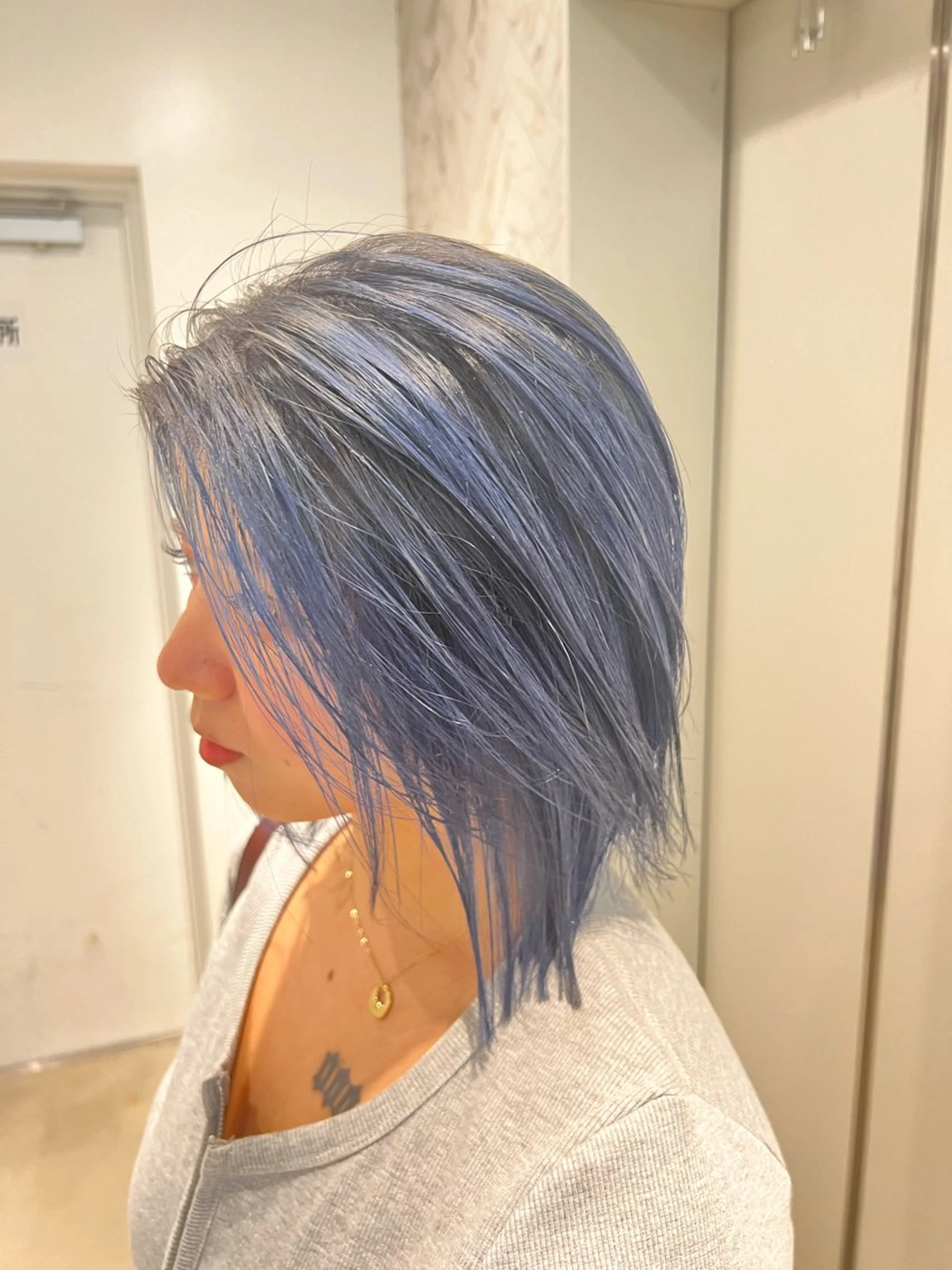 ミディアム ヘアカラー 【副店長】DAYS 2nd 久木山湧也のヘアスタイル