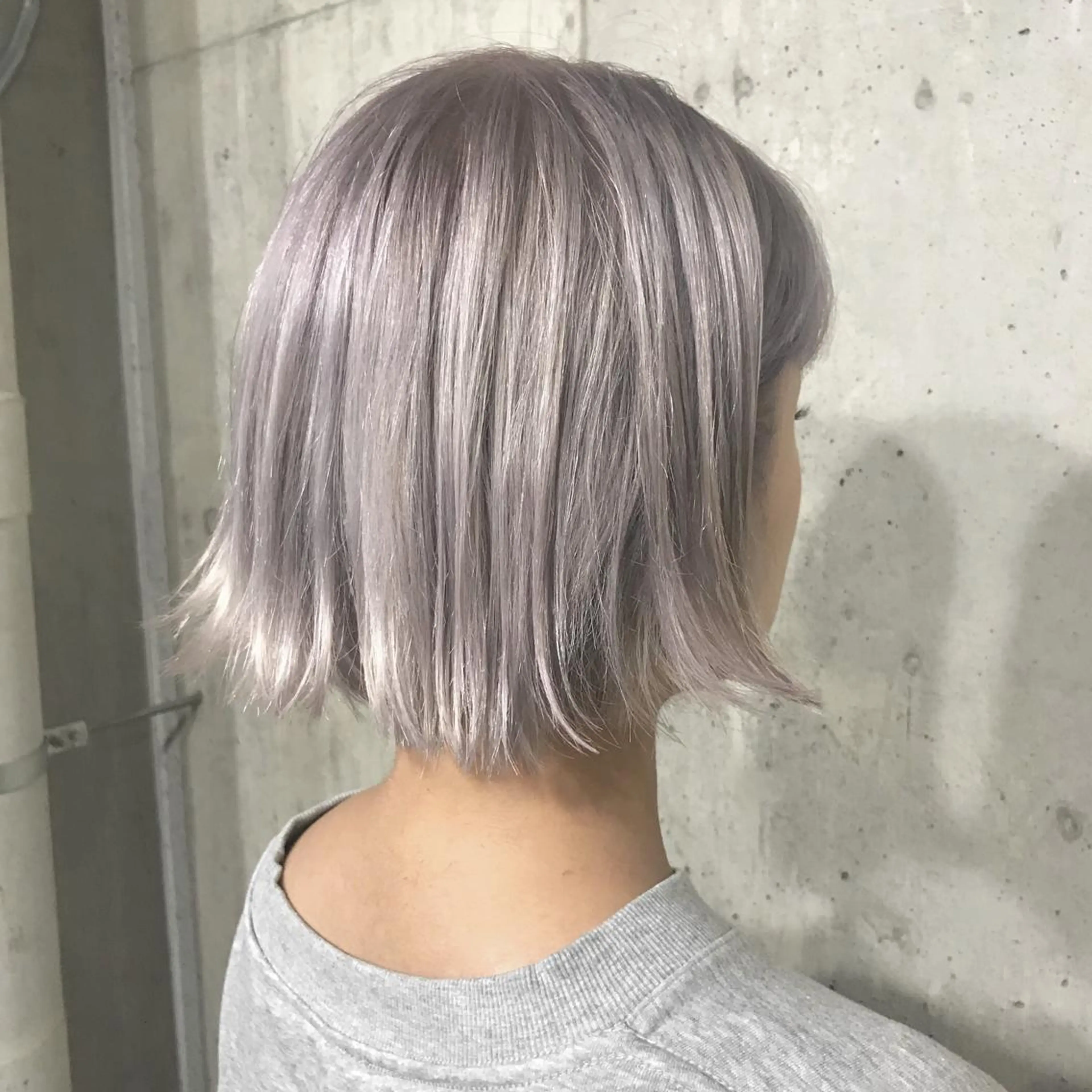 ショート カラー パーマ ヘアアレンジ メンズ キッズ ネイル マツエク・マツパ ホワイト サロンドミルク 原宿のヘアスタイル