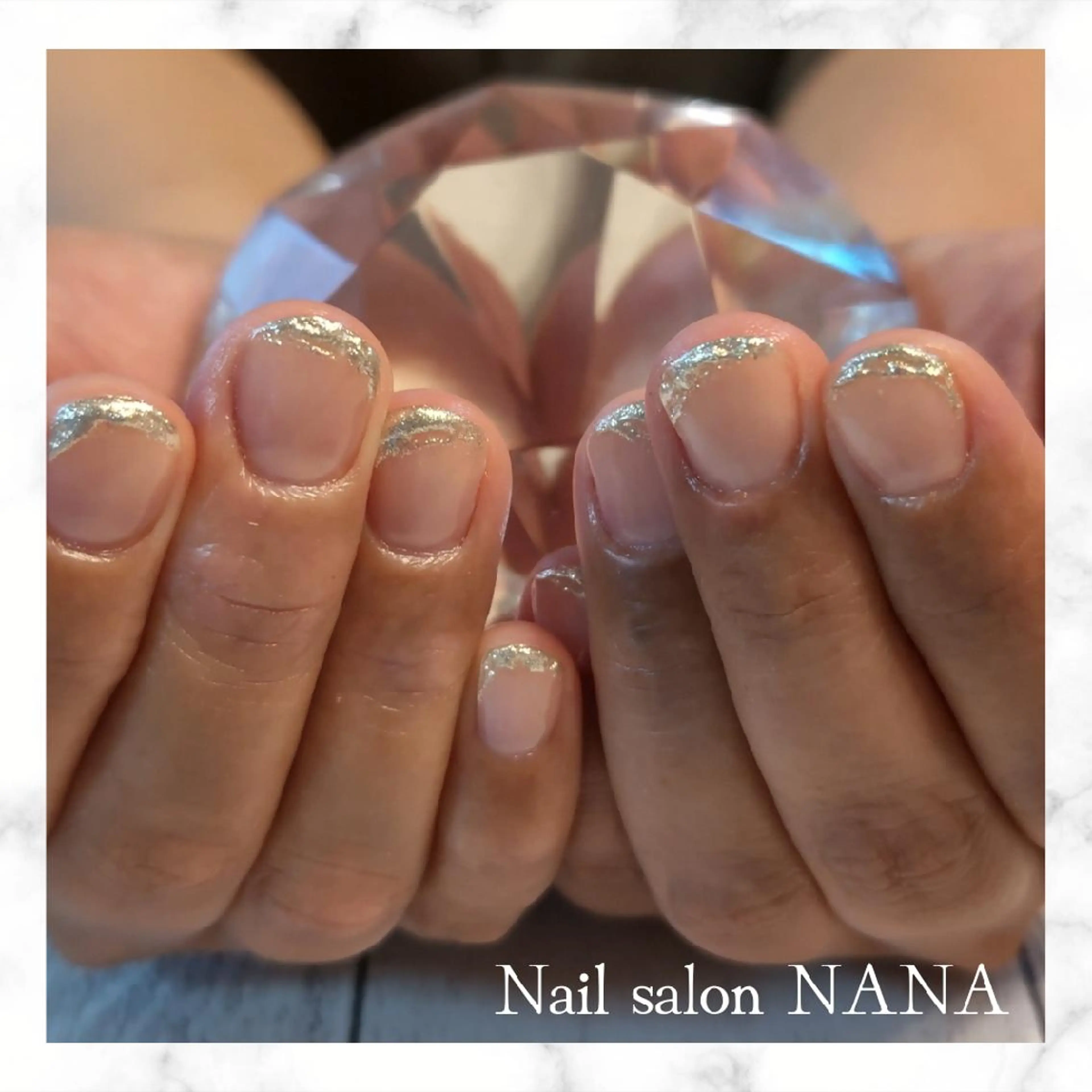 フレンチネイル〈10本〉💅✨ ハンドケア＋オフ込の写真